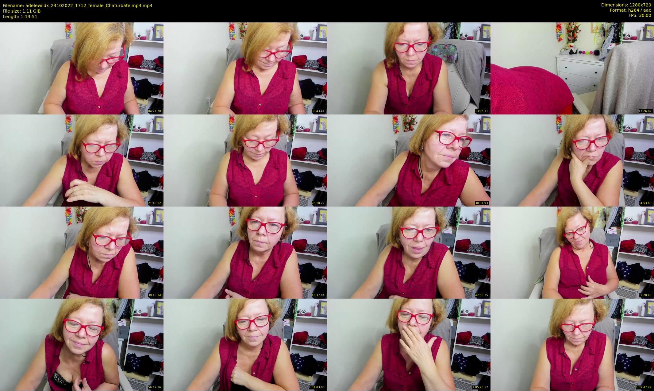 adelewildx — 74 minute Chaturbate female cam show recording, 720p, Oct 24, 2022