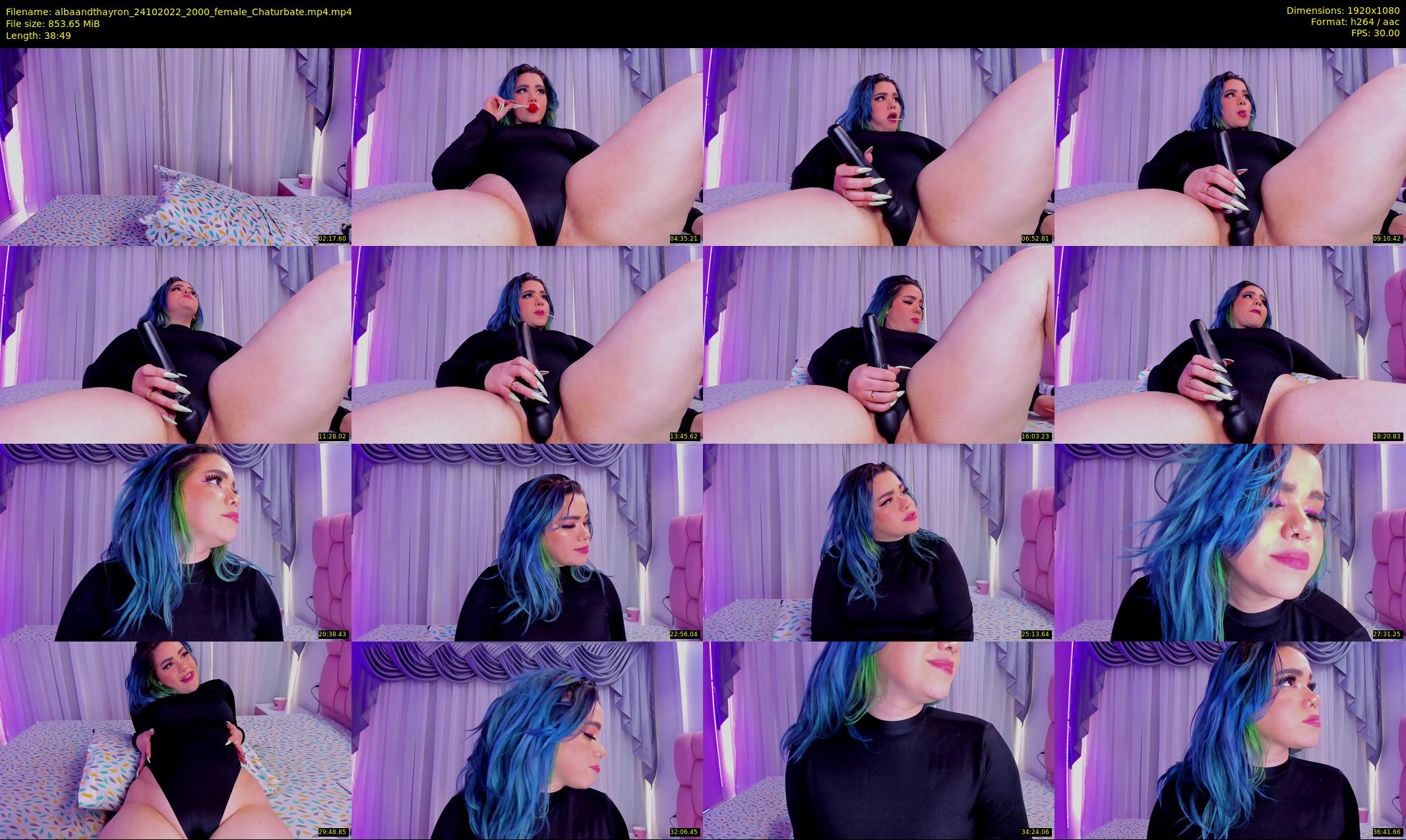 albaandthayron — 39 minute Chaturbate couple cam show recording, 1080p, Oct 24, 2022