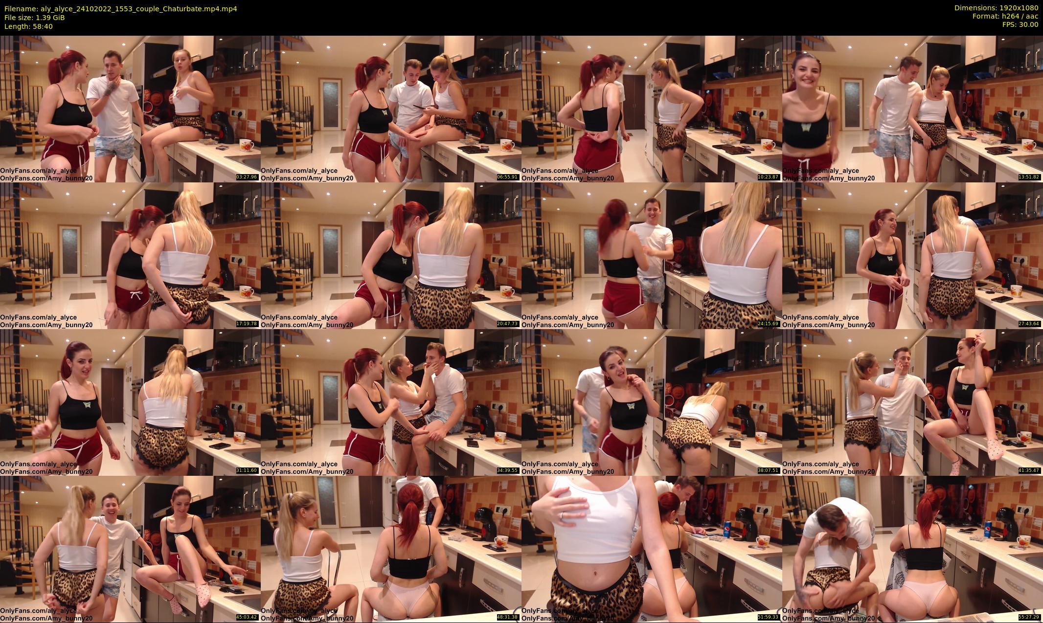 aly_alyce — 59 minute Chaturbate female cam show recording, 1080p, Oct 24, 2022