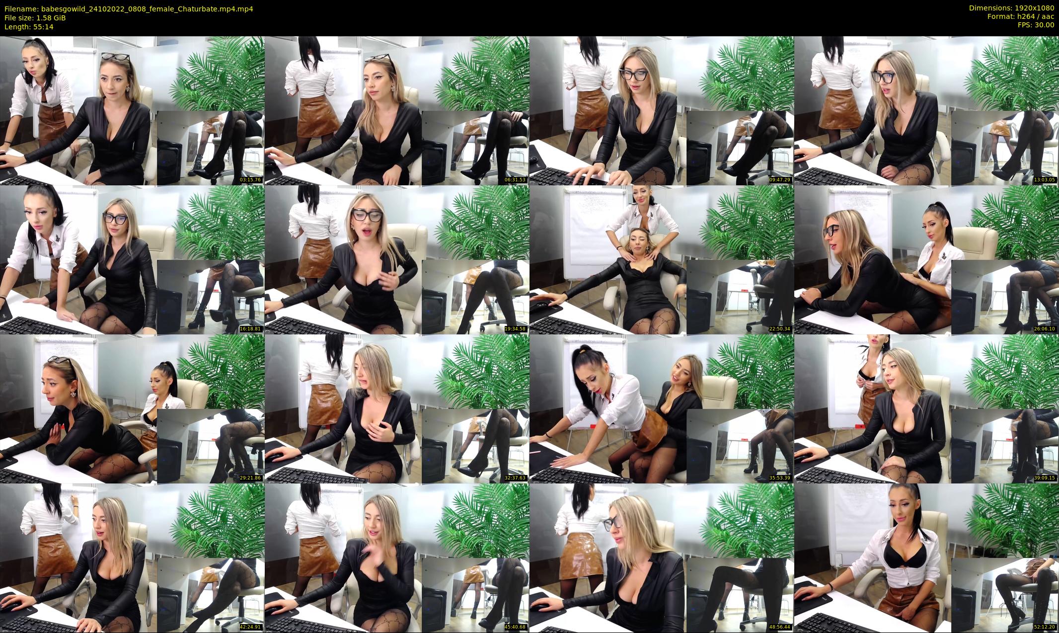 babesgowild — 56 minute Chaturbate couple cam show recording, 1080p, Oct 24, 2022