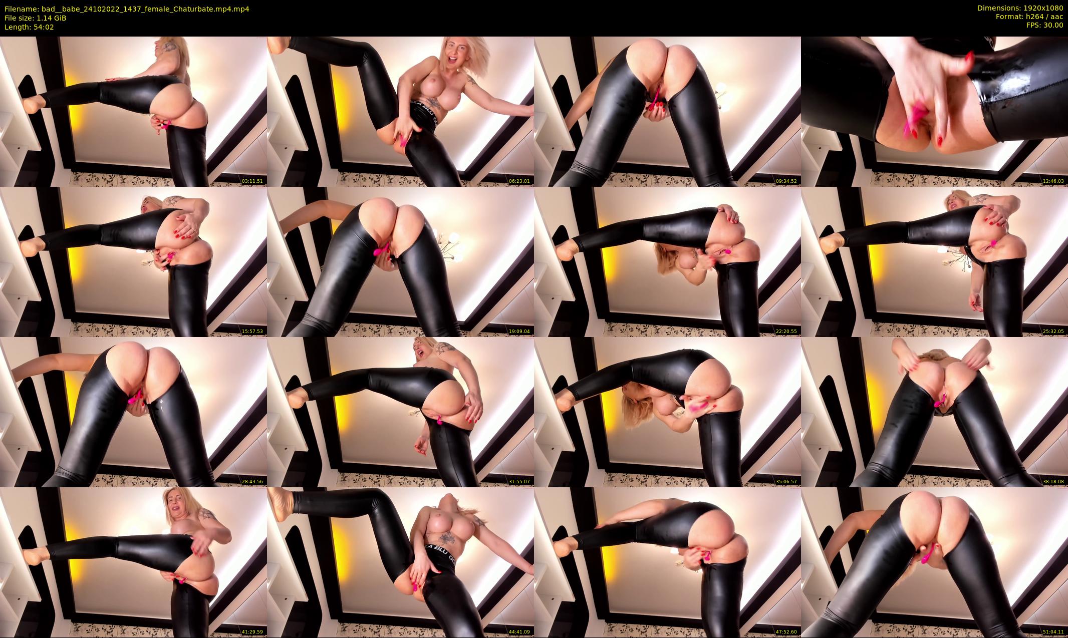 bad__babe — 55 minute Chaturbate female cam show recording, 1080p, Oct 24, 2022