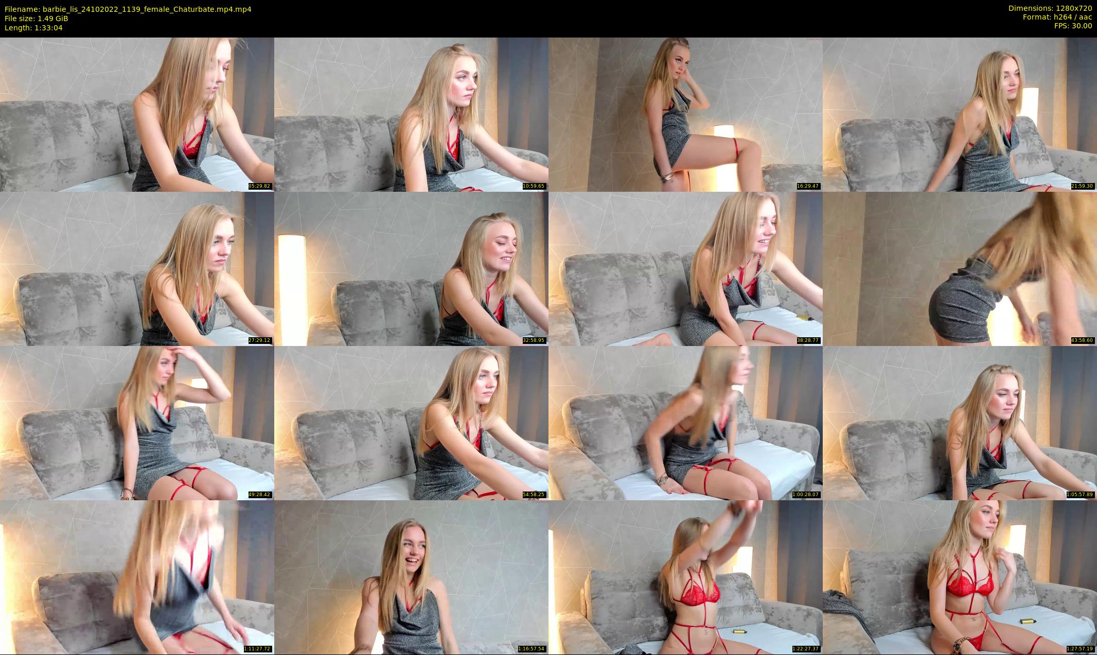 barbie_lis — 94 minute Chaturbate female cam show recording, 720p, Oct 24, 2022
