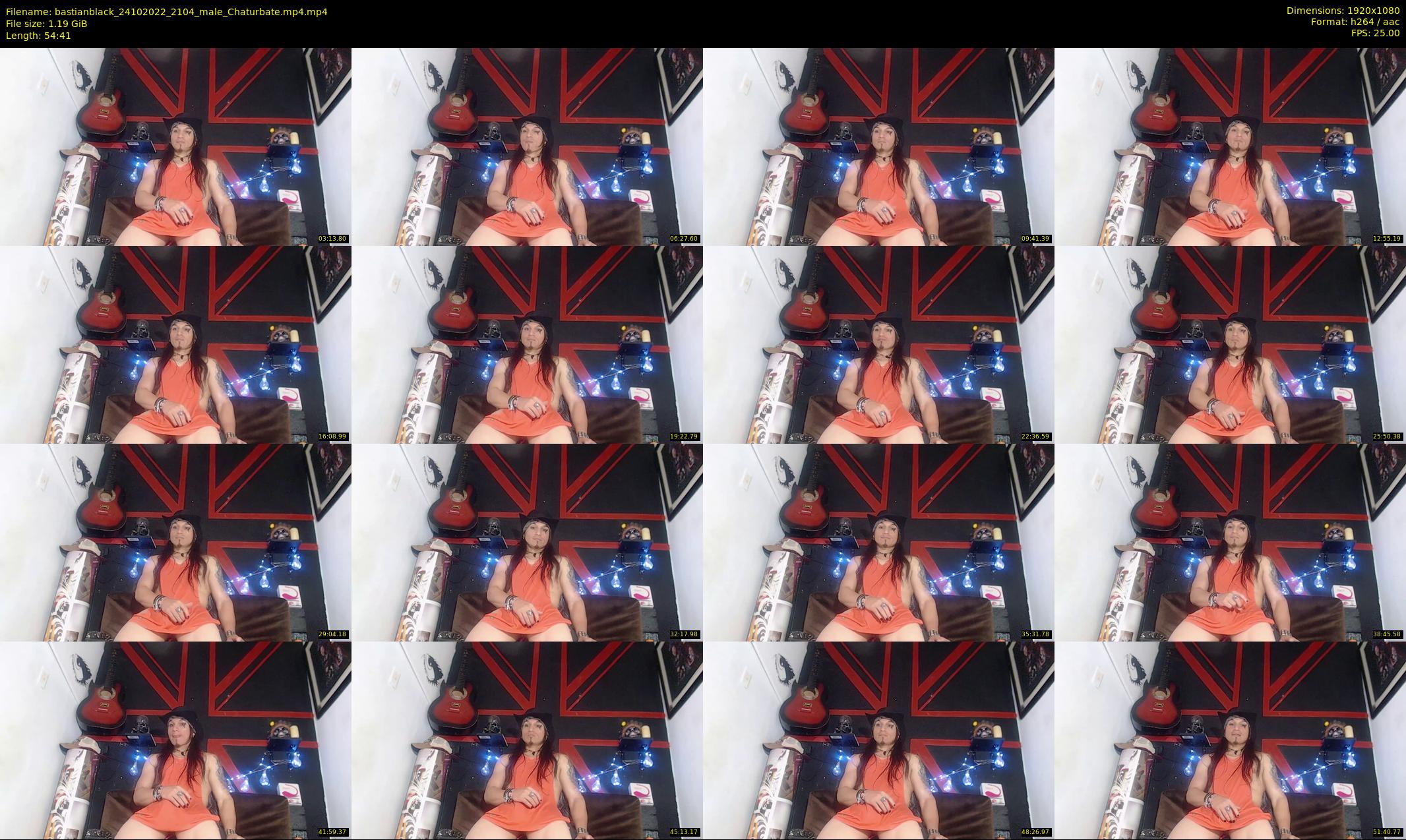 bastianblack — 55 minute Chaturbate male cam show recording, 1080p, Oct 24, 2022