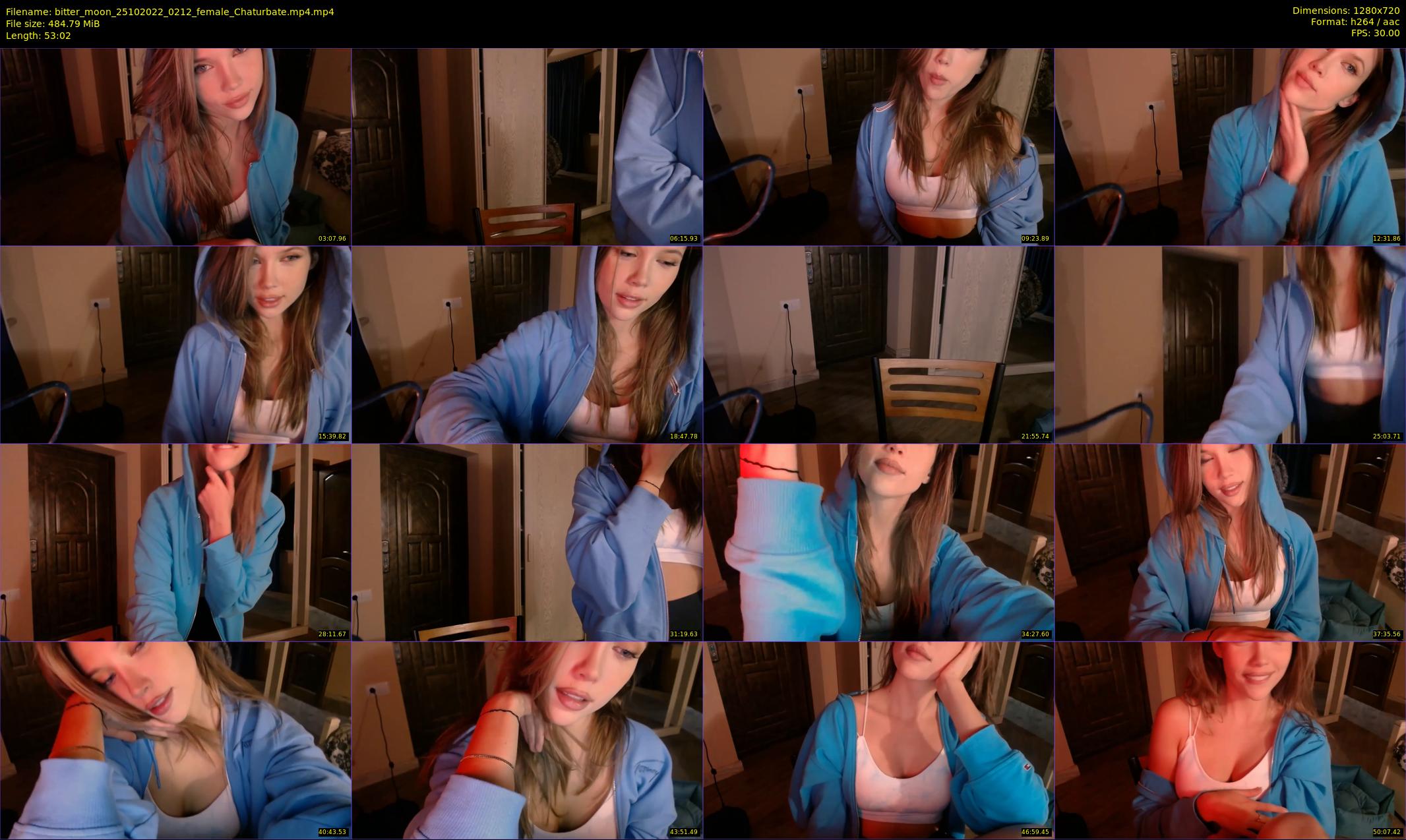 bitter_moon — 54 minute Chaturbate female cam show recording, 720p, Oct 25, 2022