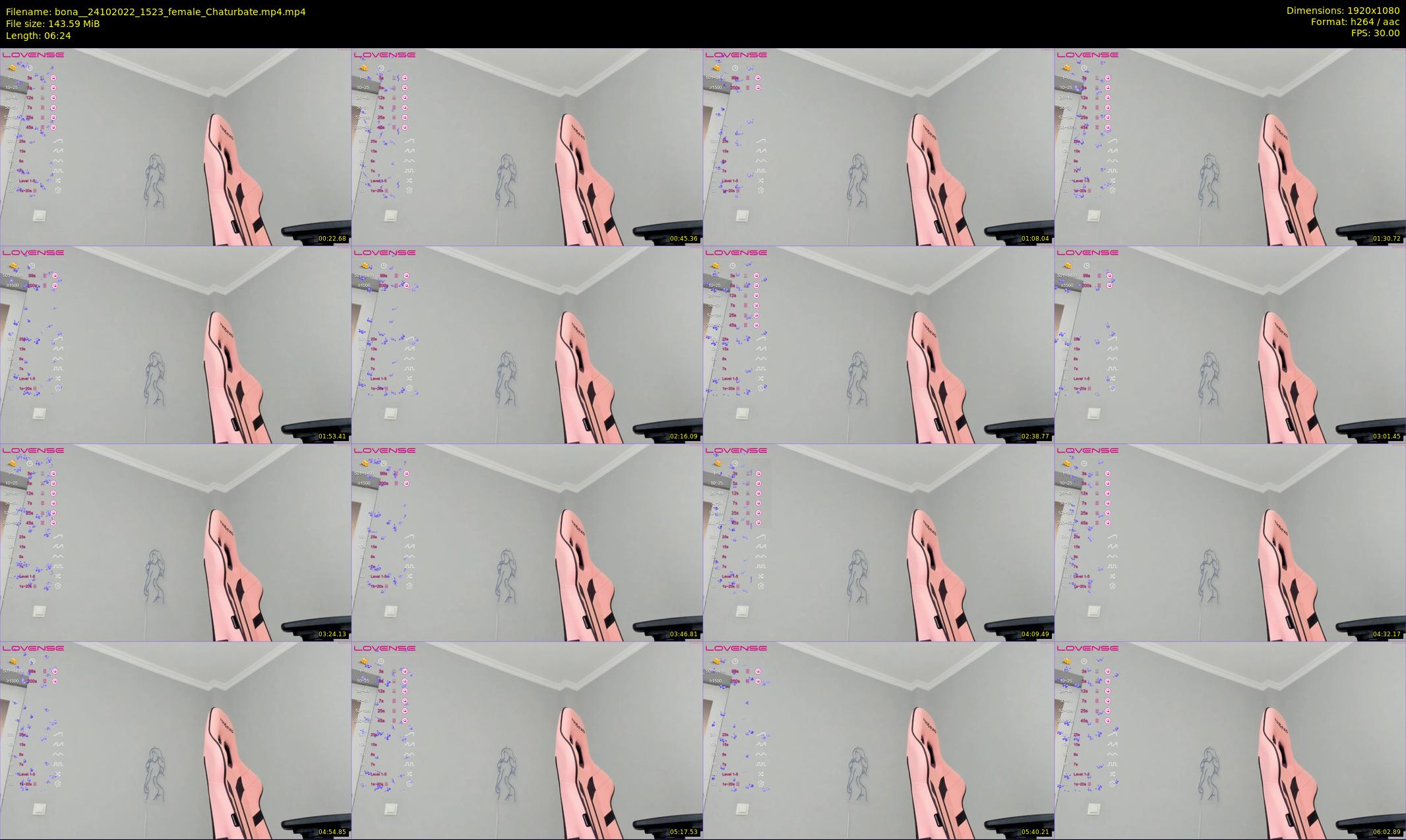bona_ — 7 minute Chaturbate female cam show recording, 1080p, Oct 24, 2022