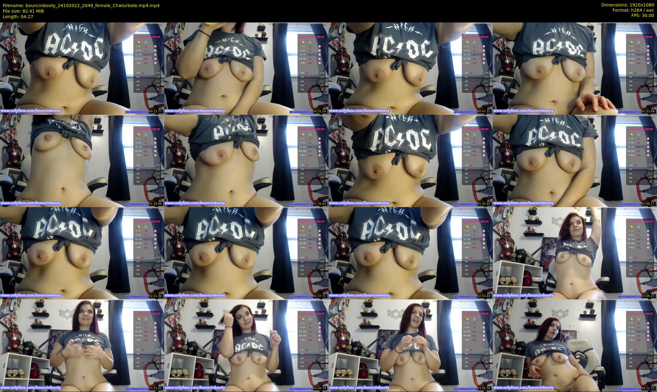 bouncinbooty — 5 minute Chaturbate female cam show recording, 1080p, Oct 24, 2022