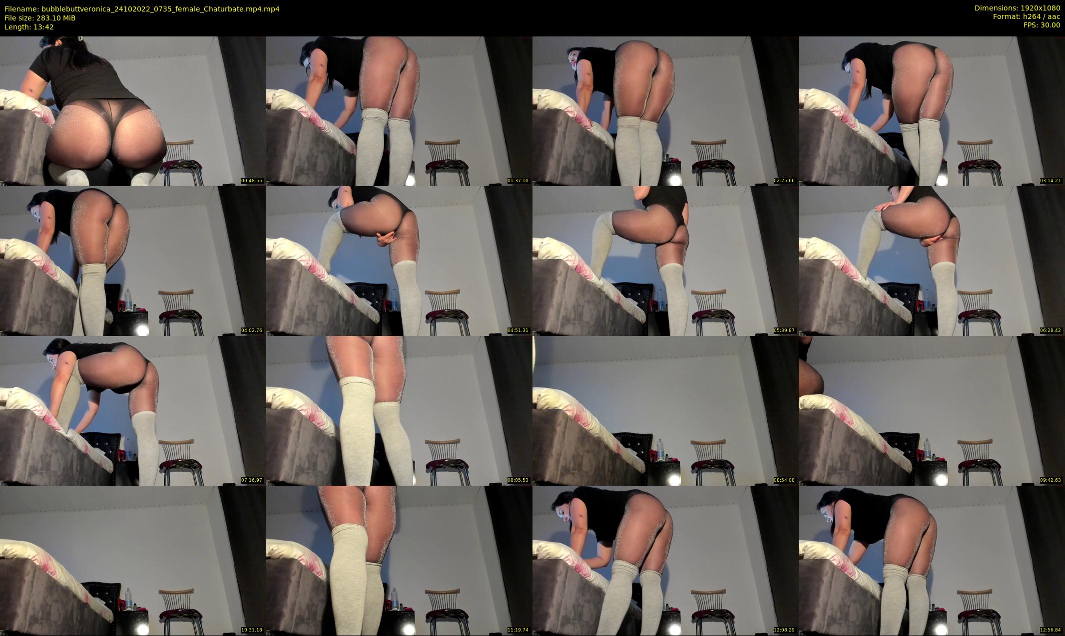bubblebuttveronica — 14 minute Chaturbate female cam show recording, 1080p, Oct 24, 2022