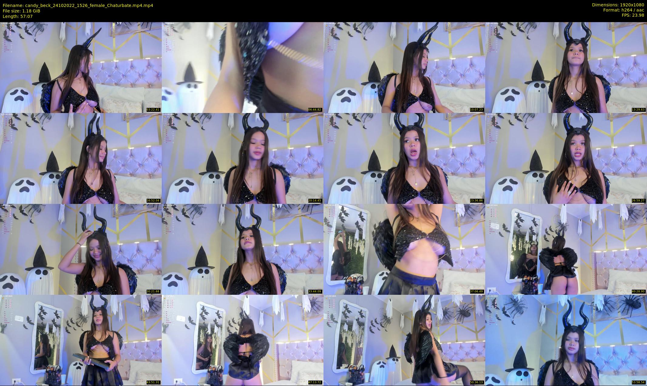 candy_beck — 58 minute Chaturbate female cam show recording, 1080p, Oct 24, 2022