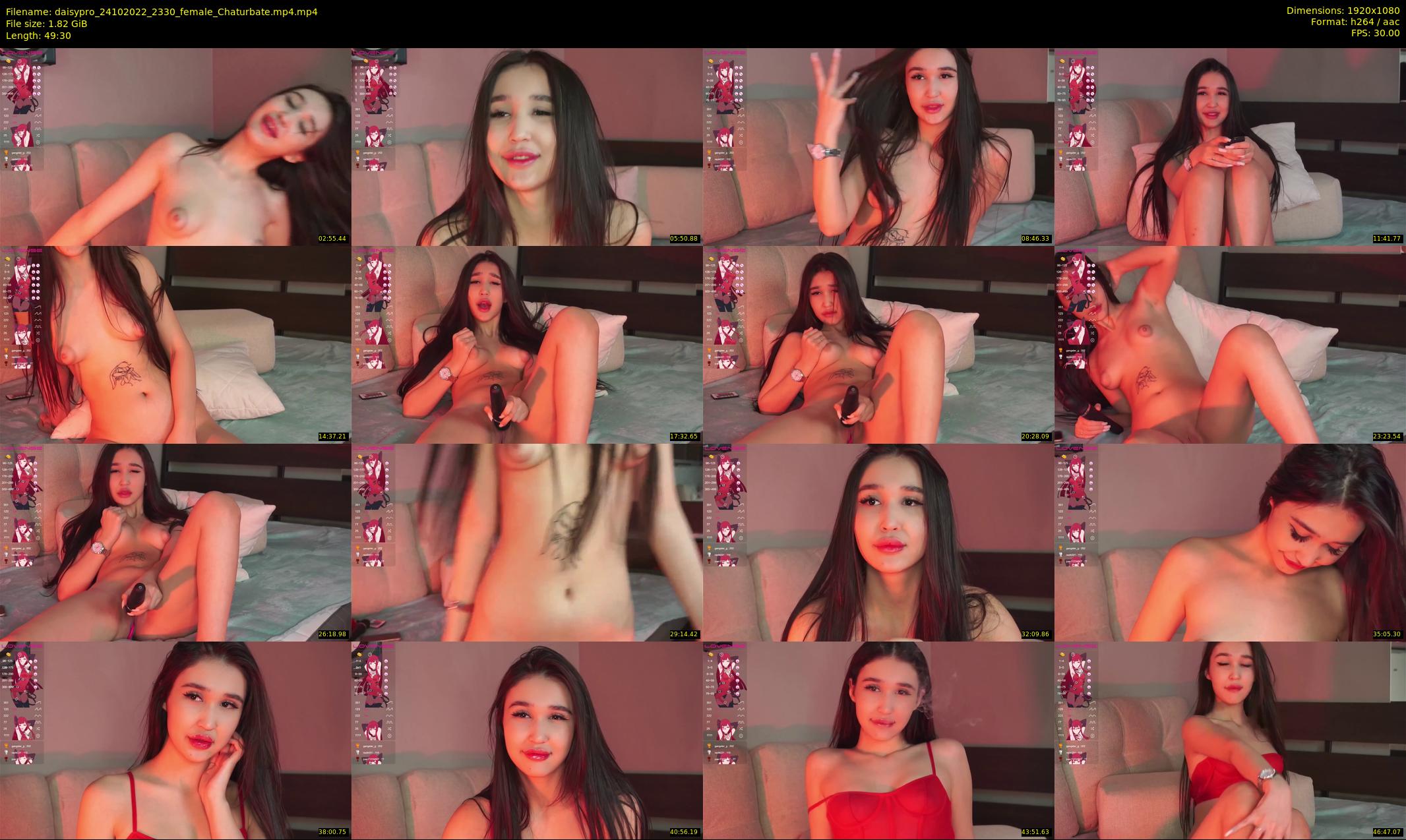 daisypro — 50 minute Chaturbate couple cam show recording, 1080p, Oct 24, 2022