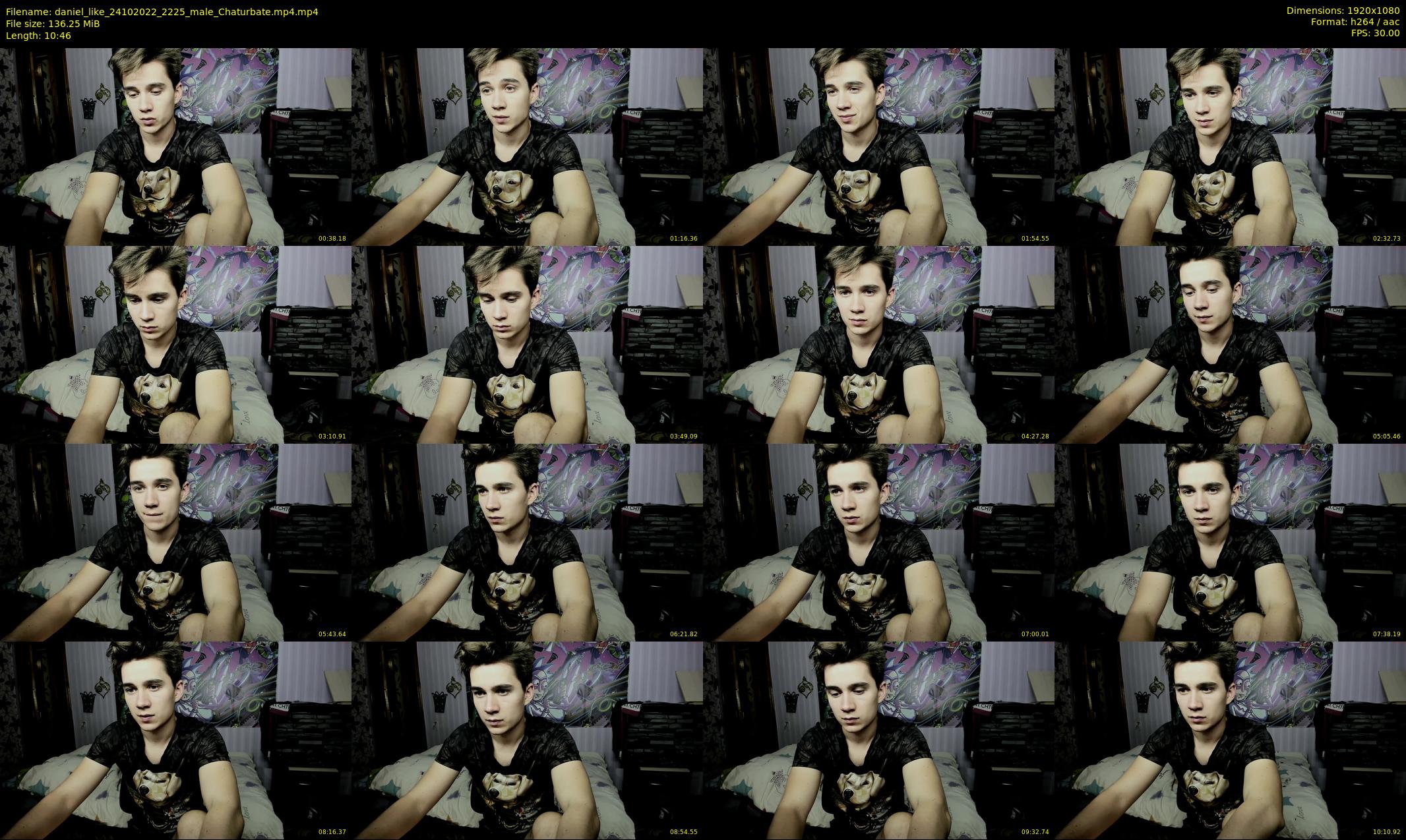 daniel_like — 11 minute Chaturbate male cam show recording, 1080p, Oct 24, 2022