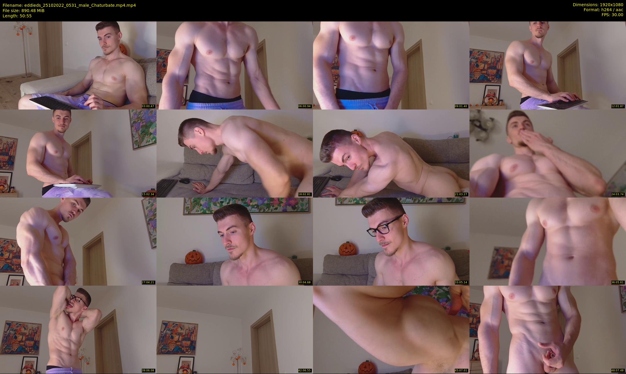 eddieds — 51 minute Chaturbate male cam show recording, 1080p, Oct 25, 2022