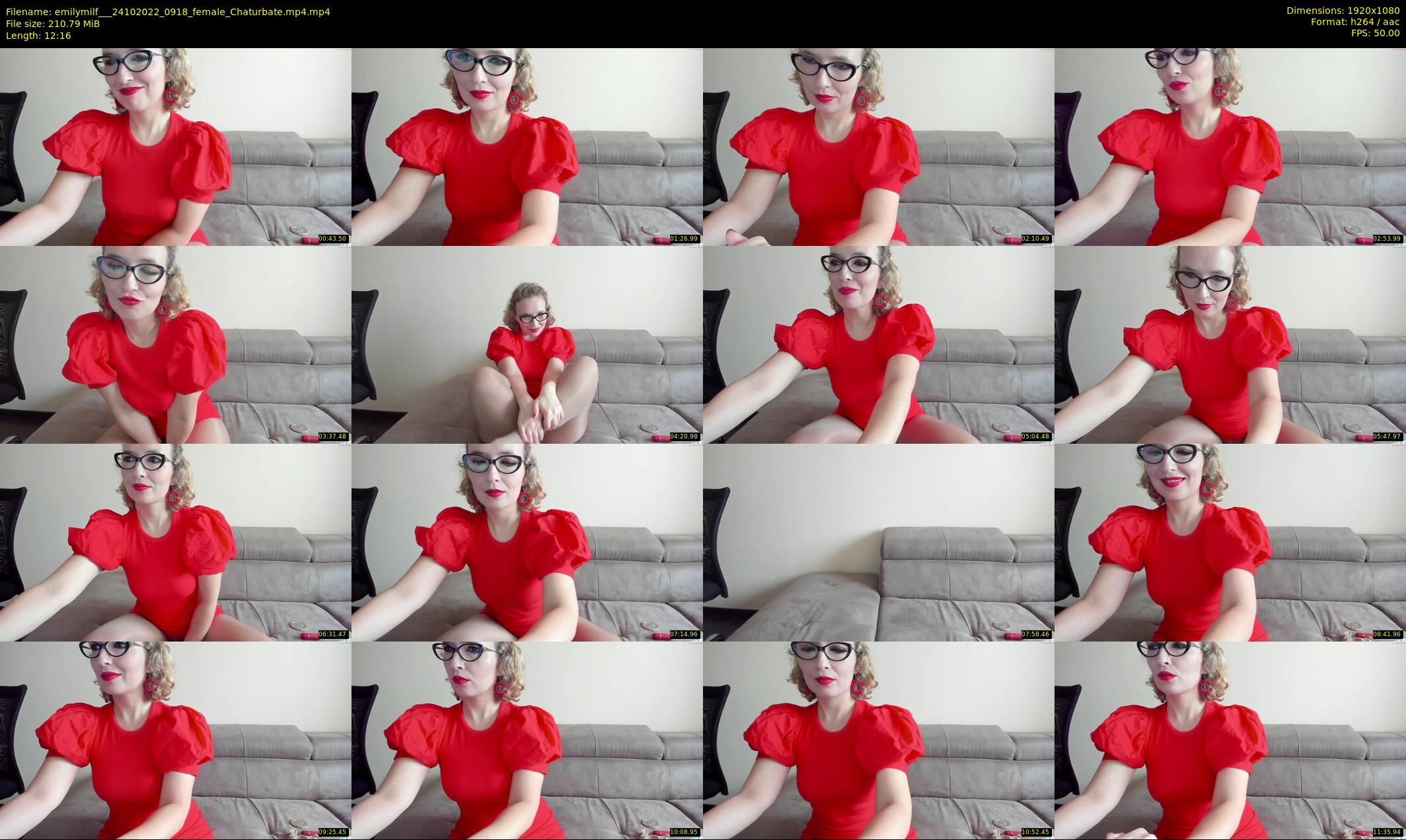 emilymilf__ — 13 minute Chaturbate female cam show recording, 1080p, Oct 24, 2022