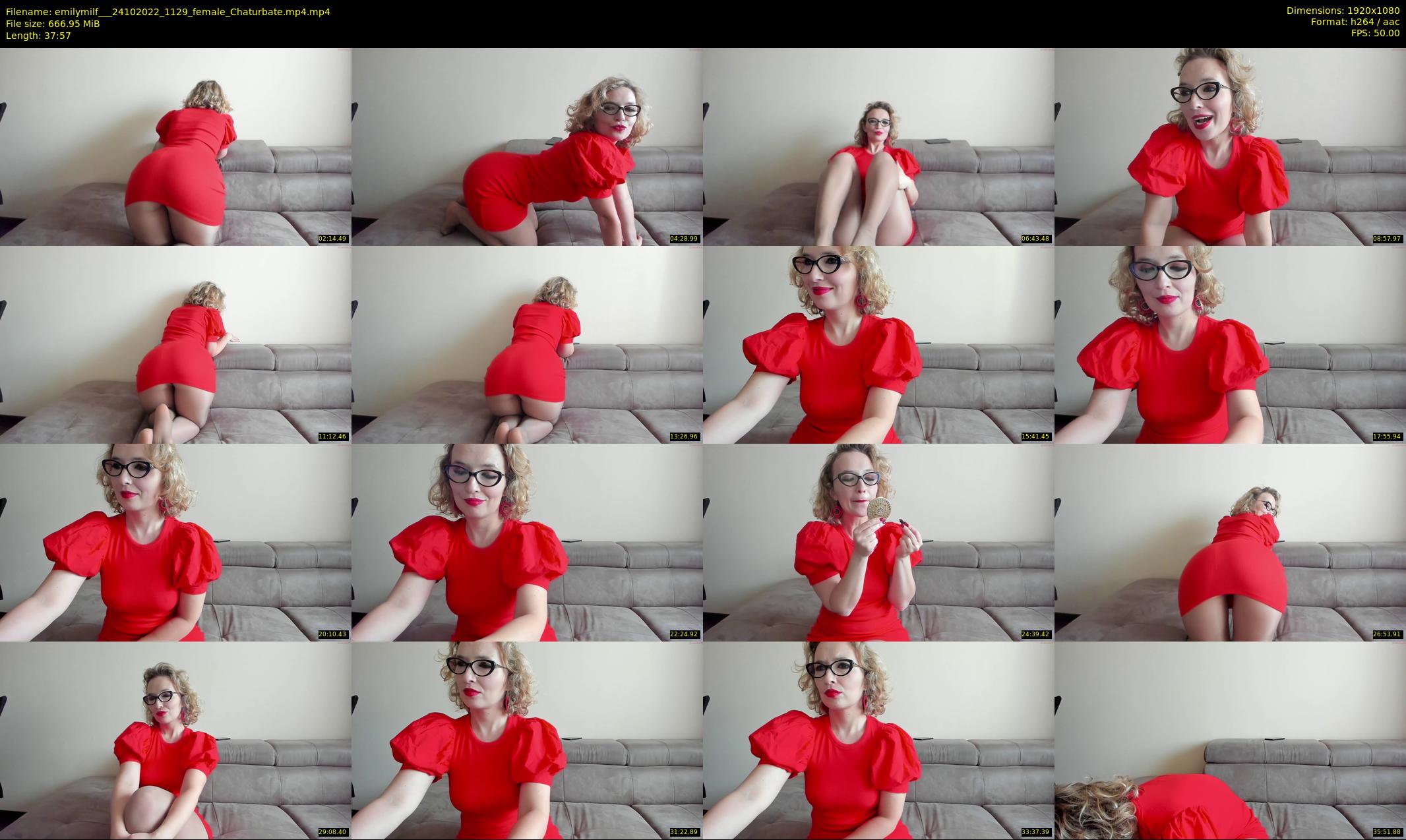 emilymilf__ — 38 minute Chaturbate female cam show recording, 1080p, Oct 24, 2022