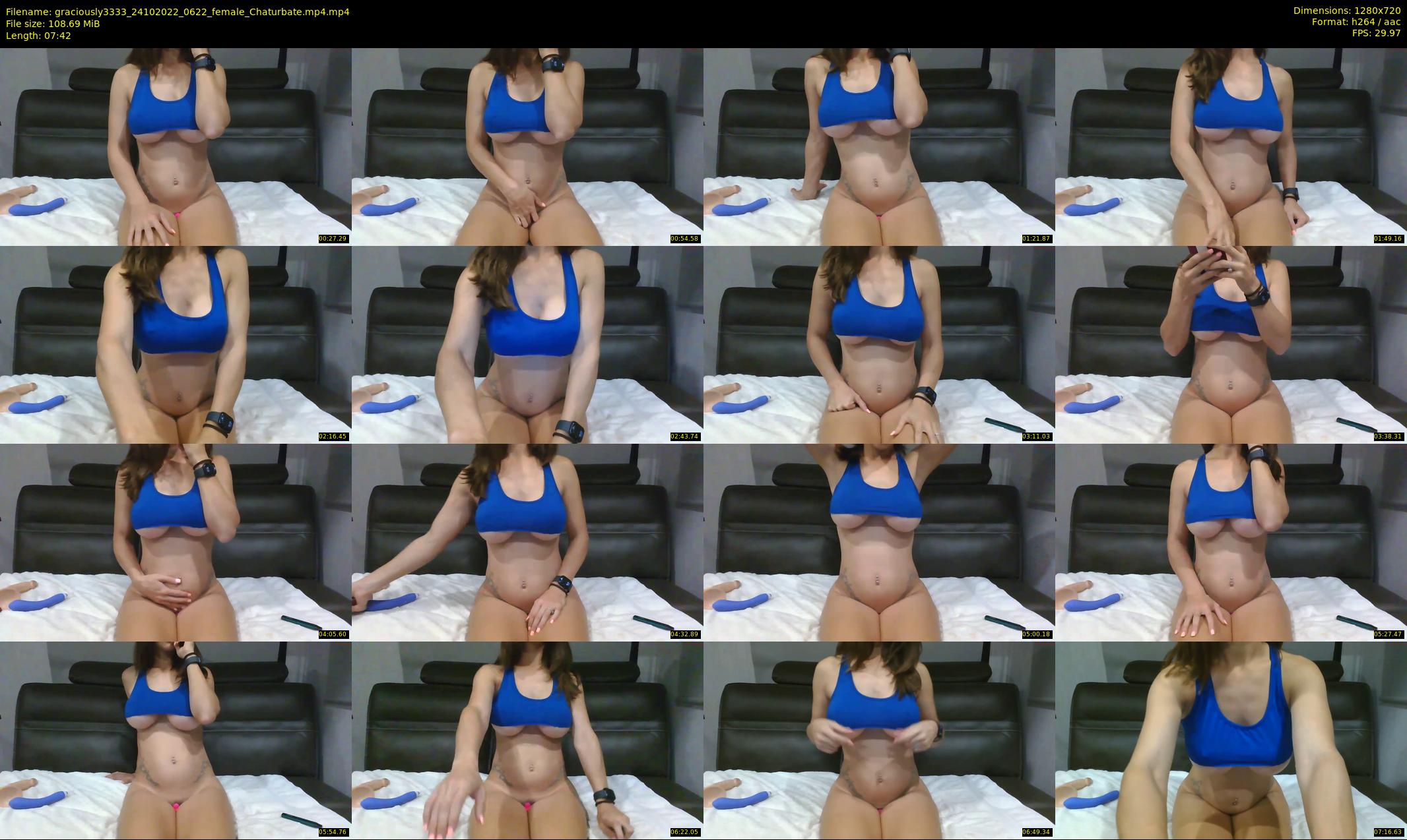 graciously3333 — 8 minute Chaturbate female cam show recording, 720p, Oct 24, 2022