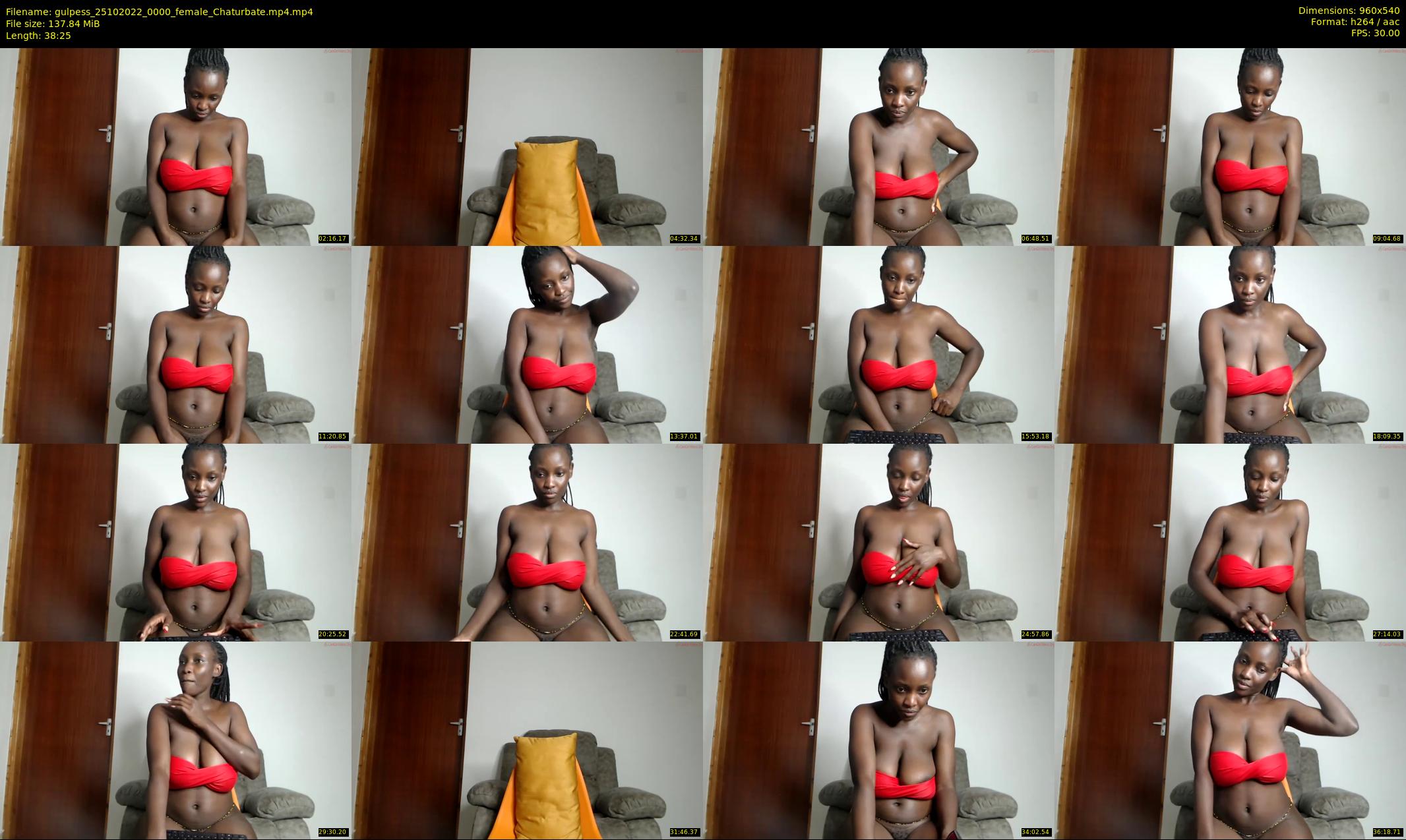 gulpess — 39 minute Chaturbate female cam show recording, 480p, Oct 25, 2022