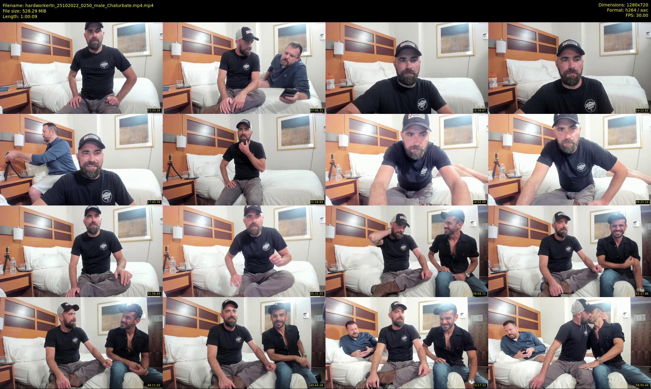 hardworkertn — 61 minute Chaturbate male cam show recording, 720p, Oct 25, 2022