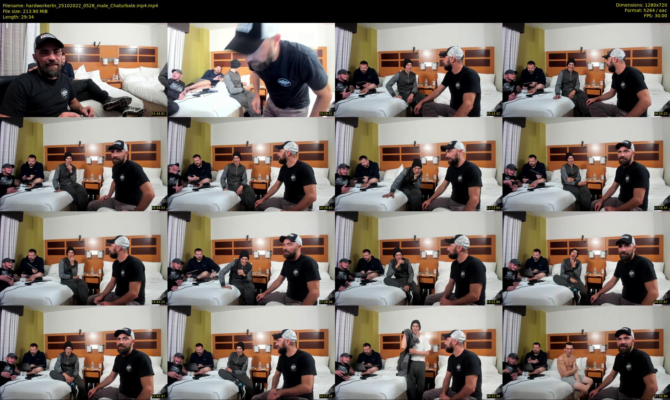 hardworkertn — 30 minute Chaturbate male cam show recording, 720p, Oct 25, 2022