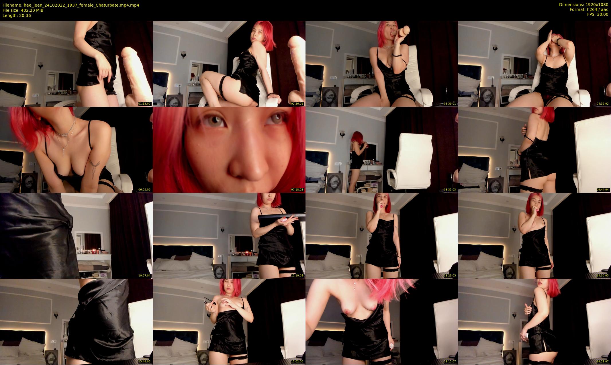 hee_jeen — 21 minute Chaturbate female cam show recording, 1080p, Oct 24, 2022