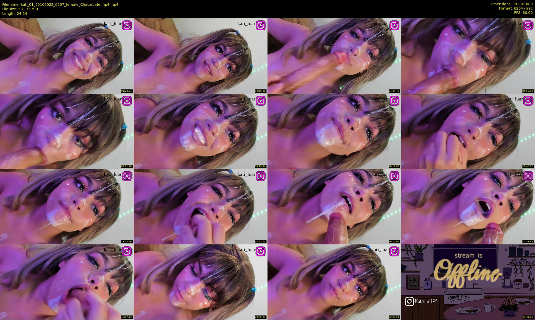 kati_01 — 25 minute Chaturbate female cam show recording, 1080p, Oct 25, 2022