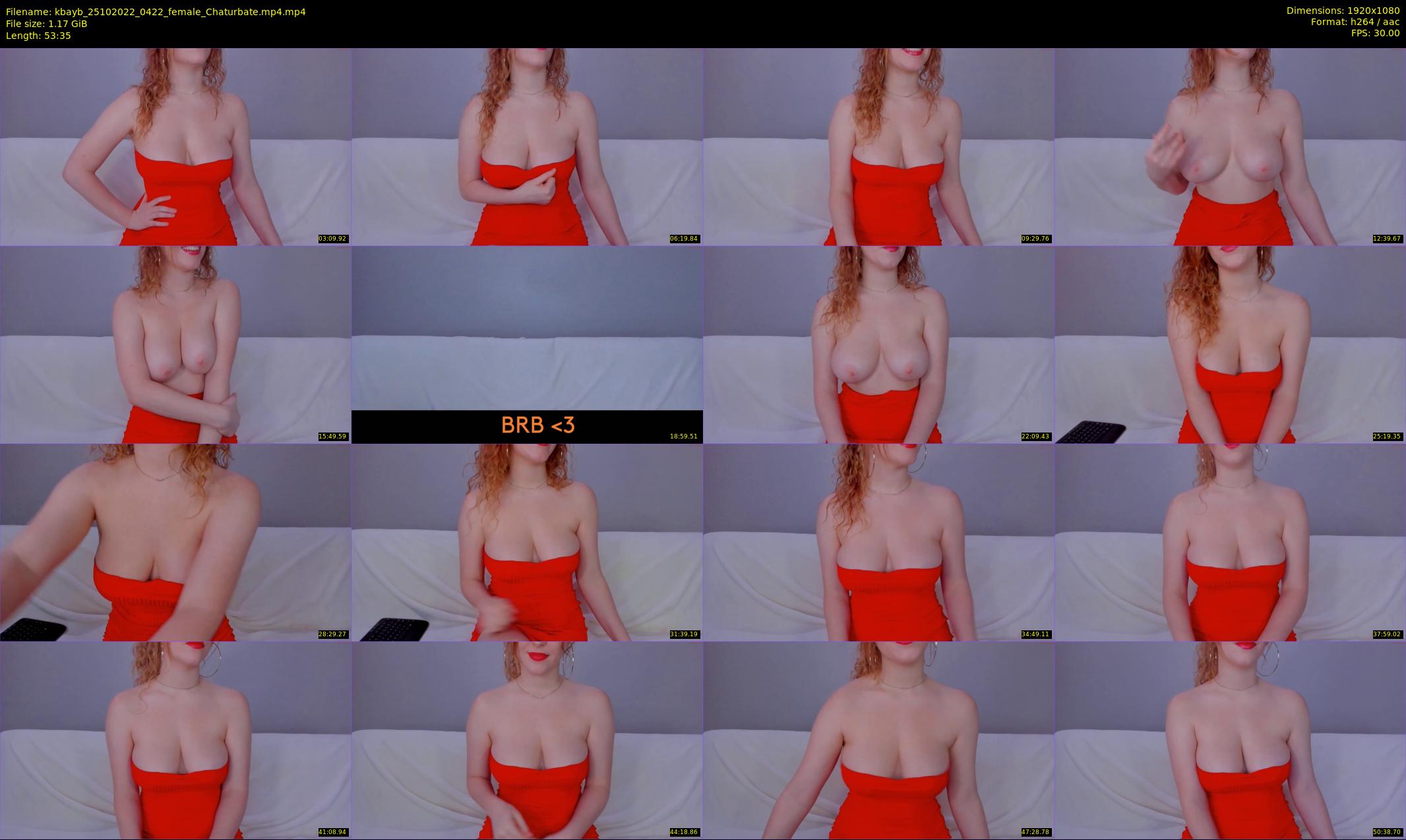 kbayb — 54 minute Chaturbate female cam show recording, 1080p, Oct 25, 2022