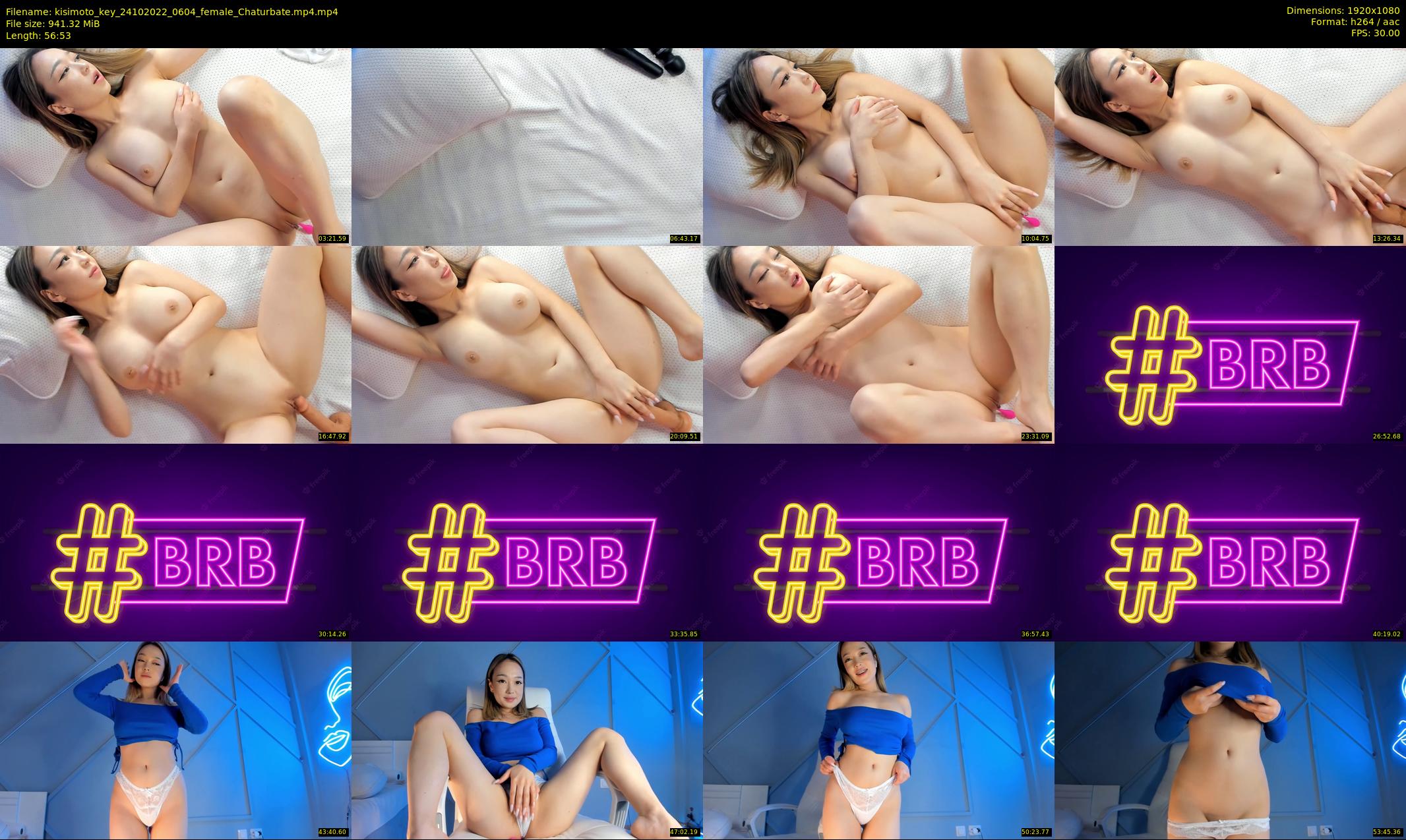 kisimoto_key — 57 minute Chaturbate female cam show recording, 1080p, Oct 24, 2022