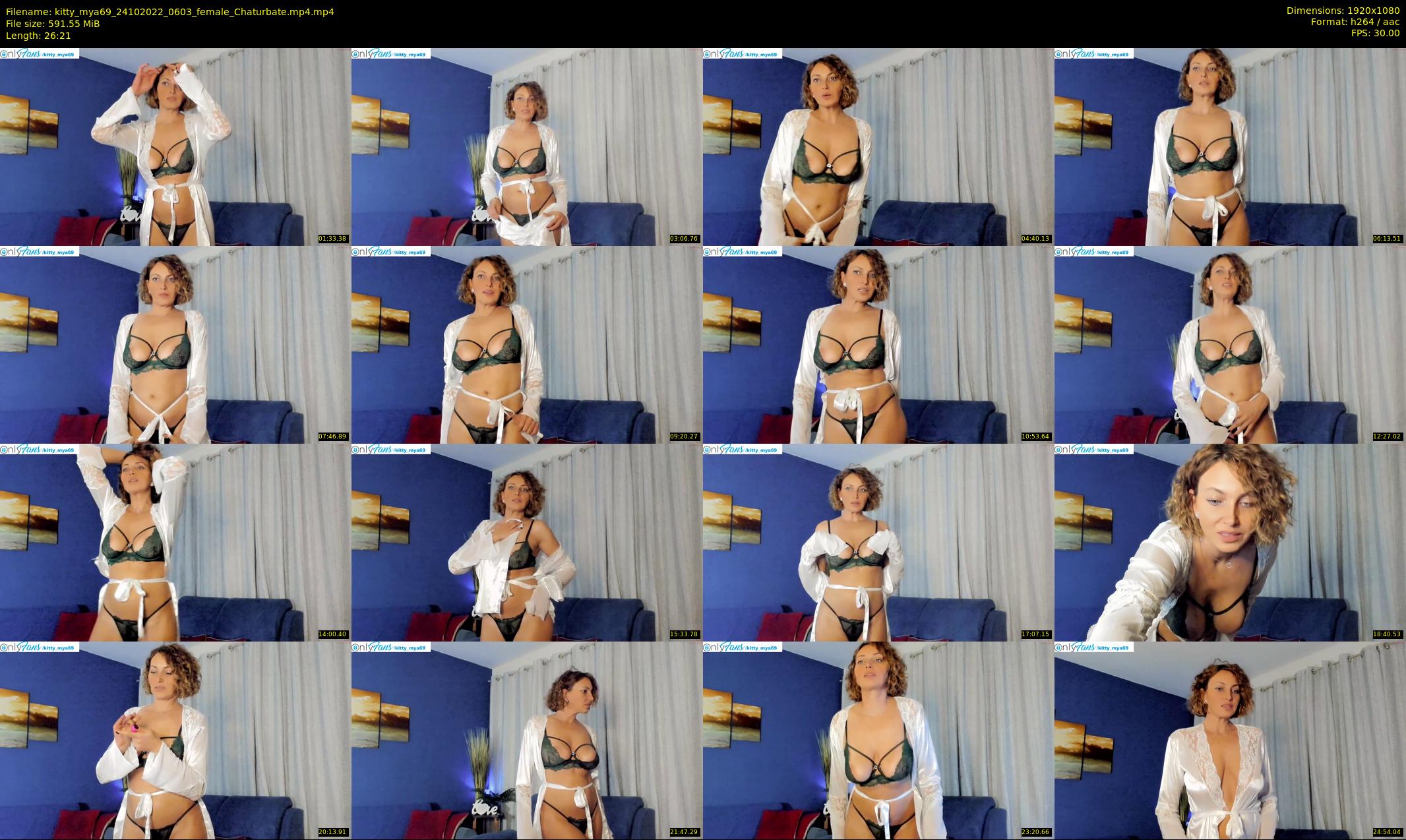 kitty_mya69 — 27 minute Chaturbate female cam show recording, 1080p, Oct 24, 2022