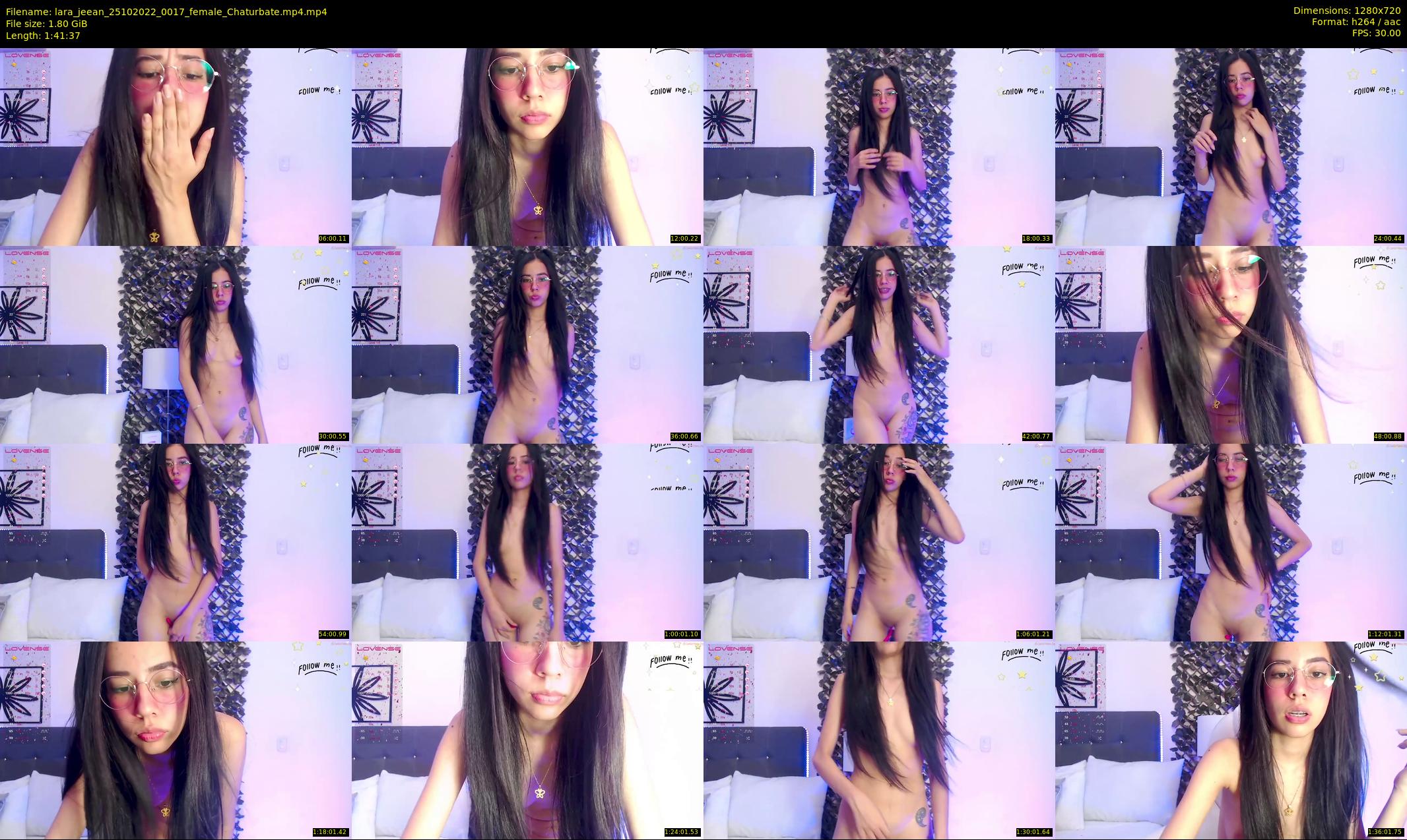 lara_jeean — 102 minute Chaturbate female cam show recording, 720p, Oct 25, 2022