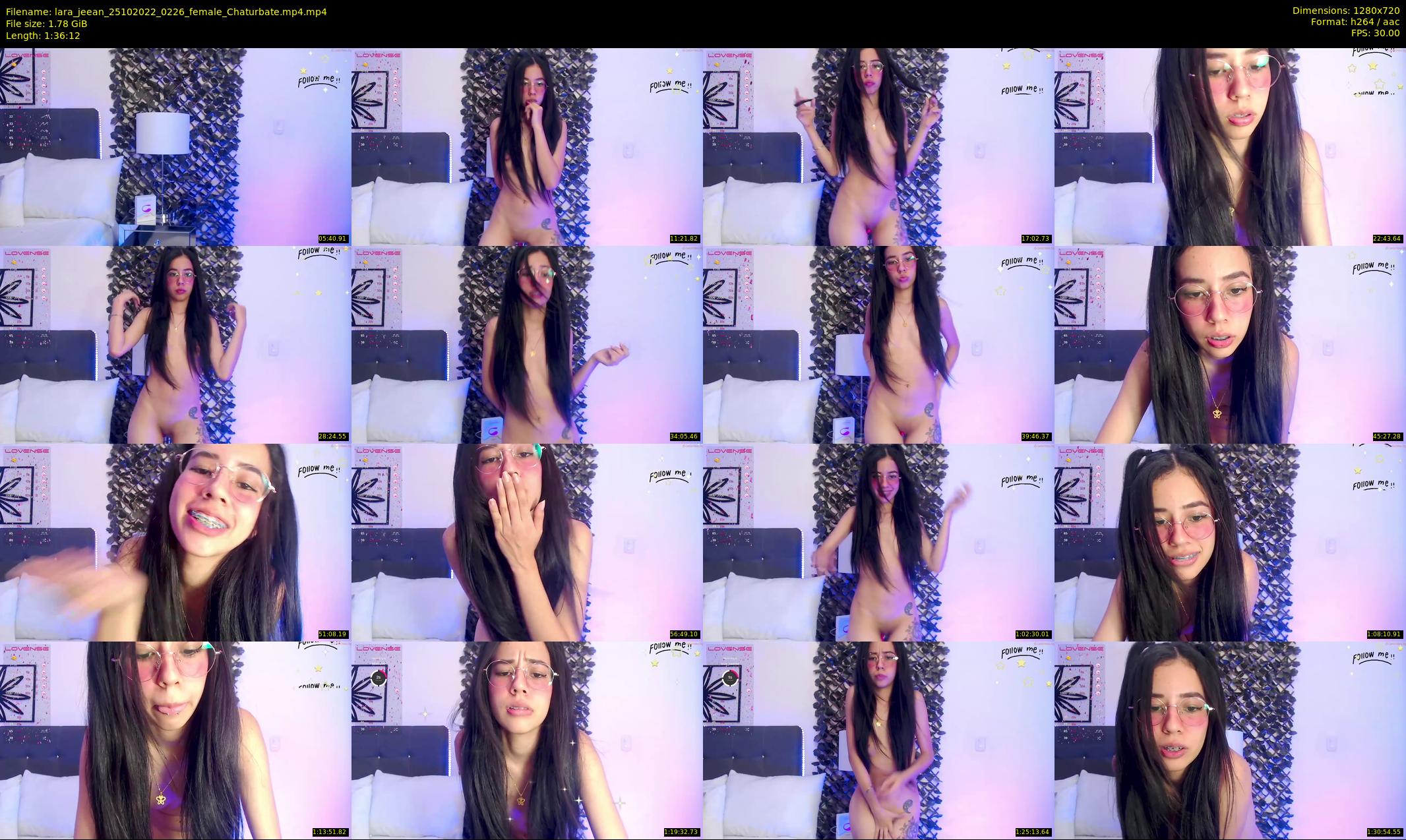 lara_jeean — 97 minute Chaturbate female cam show recording, 720p, Oct 25, 2022