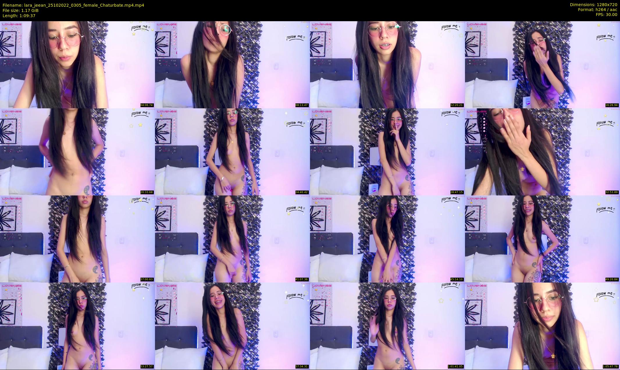 lara_jeean — 70 minute Chaturbate female cam show recording, 720p, Oct 25, 2022