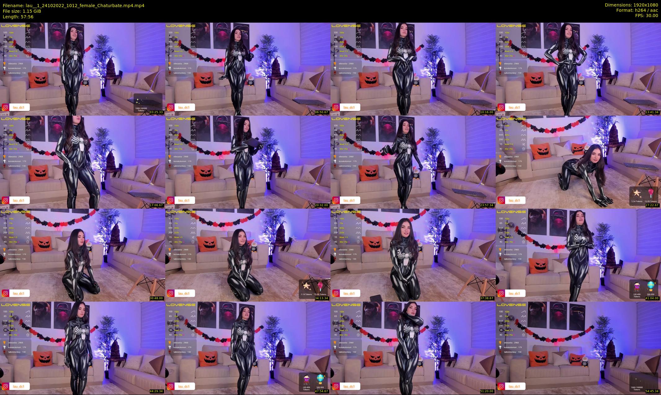 lau__1 — 58 minute Chaturbate female cam show recording, 1080p, Oct 24, 2022