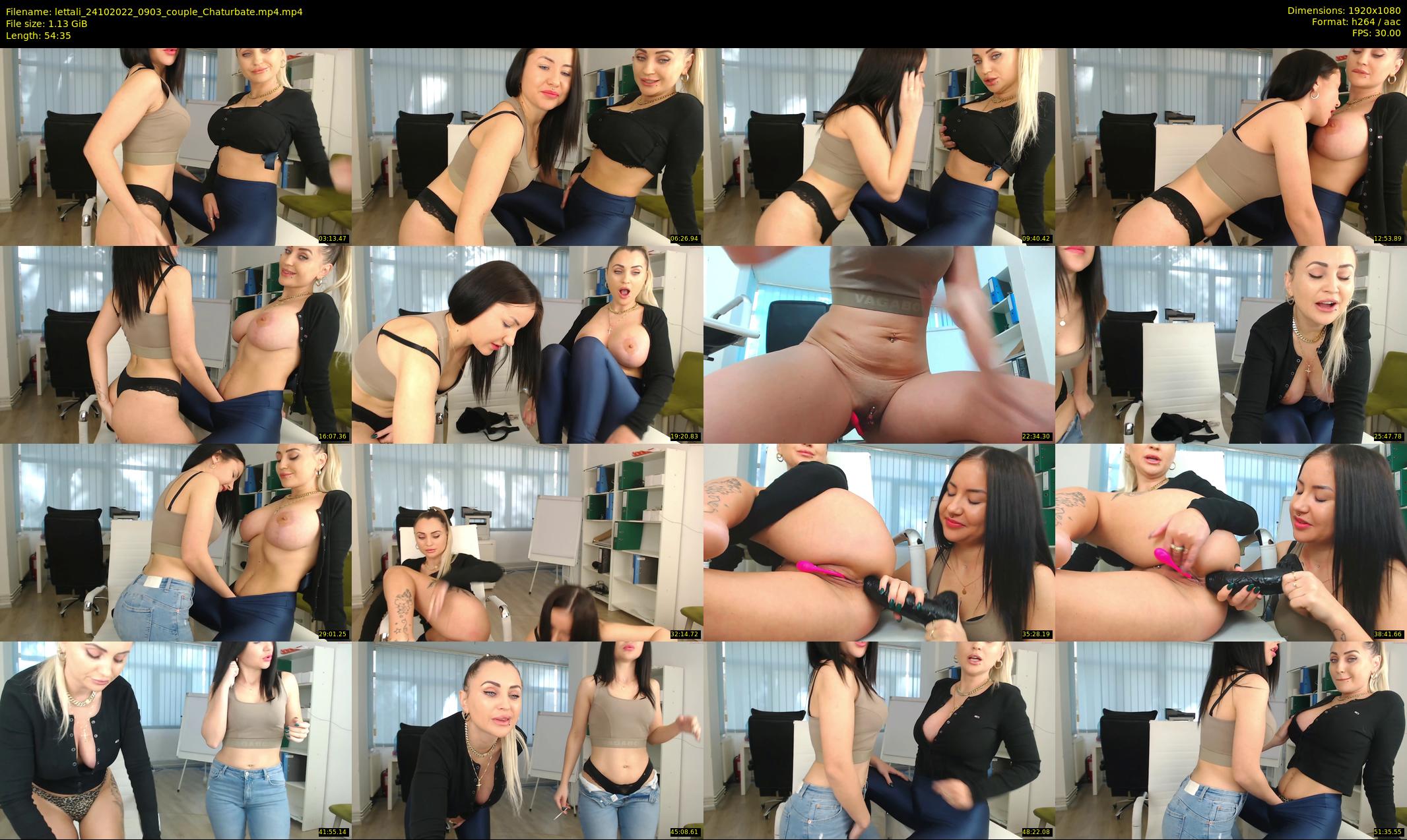 lettali — 55 minute Chaturbate female cam show recording, 1080p, Oct 24, 2022
