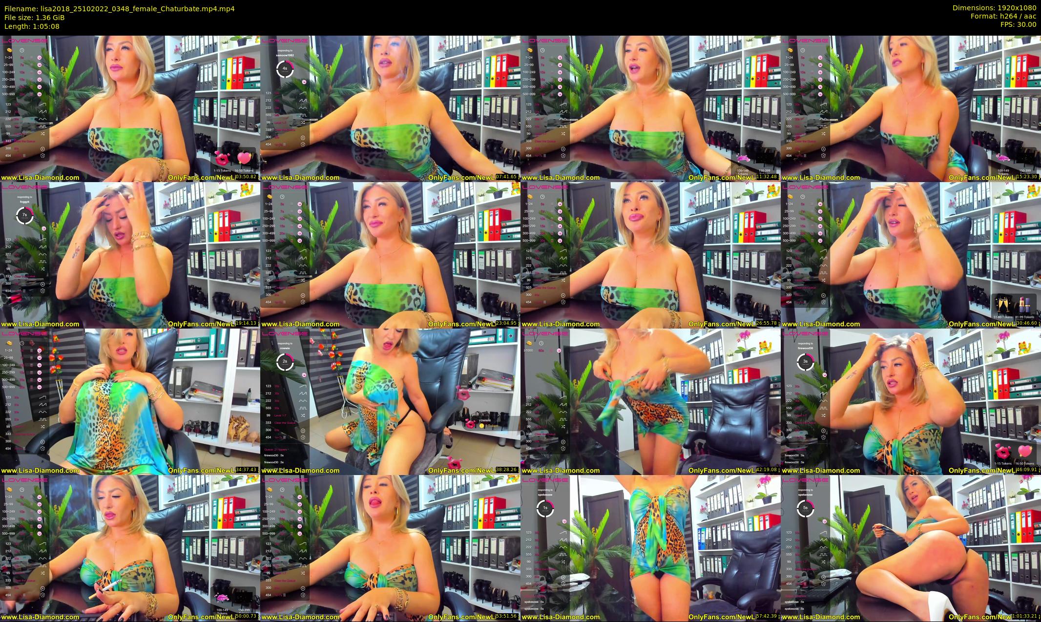 lisa2018 — 66 minute Chaturbate female cam show recording, 1080p, Oct 25, 2022