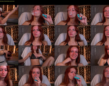 lubafox — 55 minute Chaturbate female cam show recording, 1080p, Oct 25, 2022