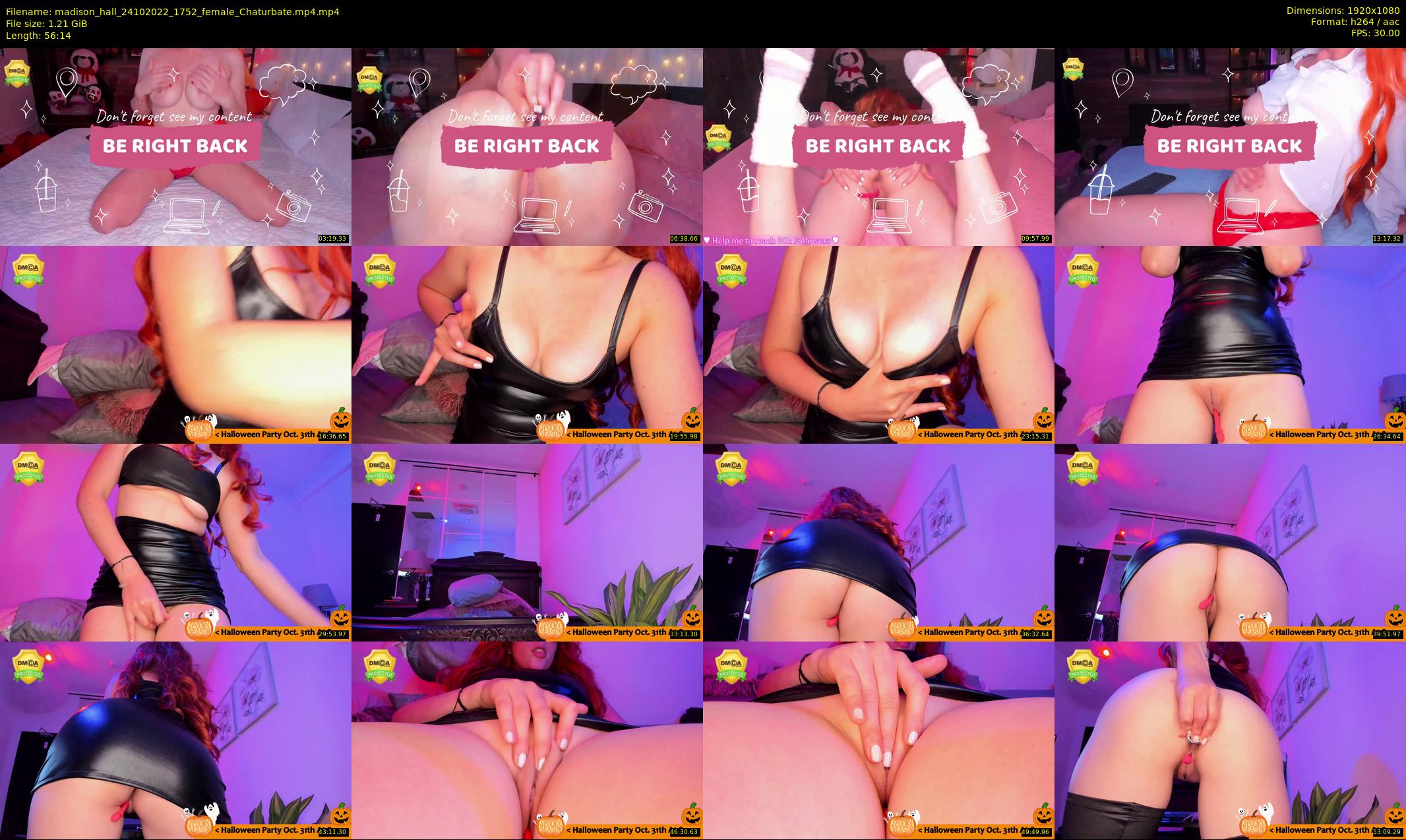 madison_hall — 57 minute Chaturbate female cam show recording, 1080p, Oct 24, 2022