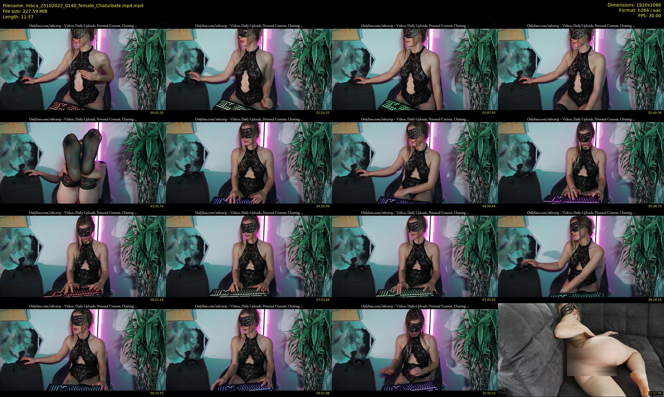 mbca — 12 minute Chaturbate couple cam show recording, 1080p, Oct 25, 2022