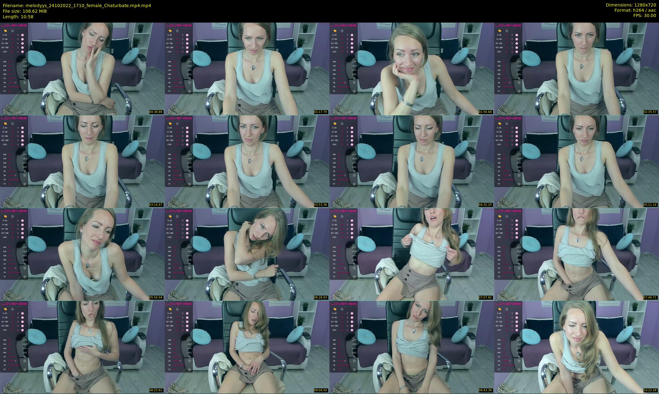 melodyys — 11 minute Chaturbate female cam show recording, 720p, Oct 24, 2022