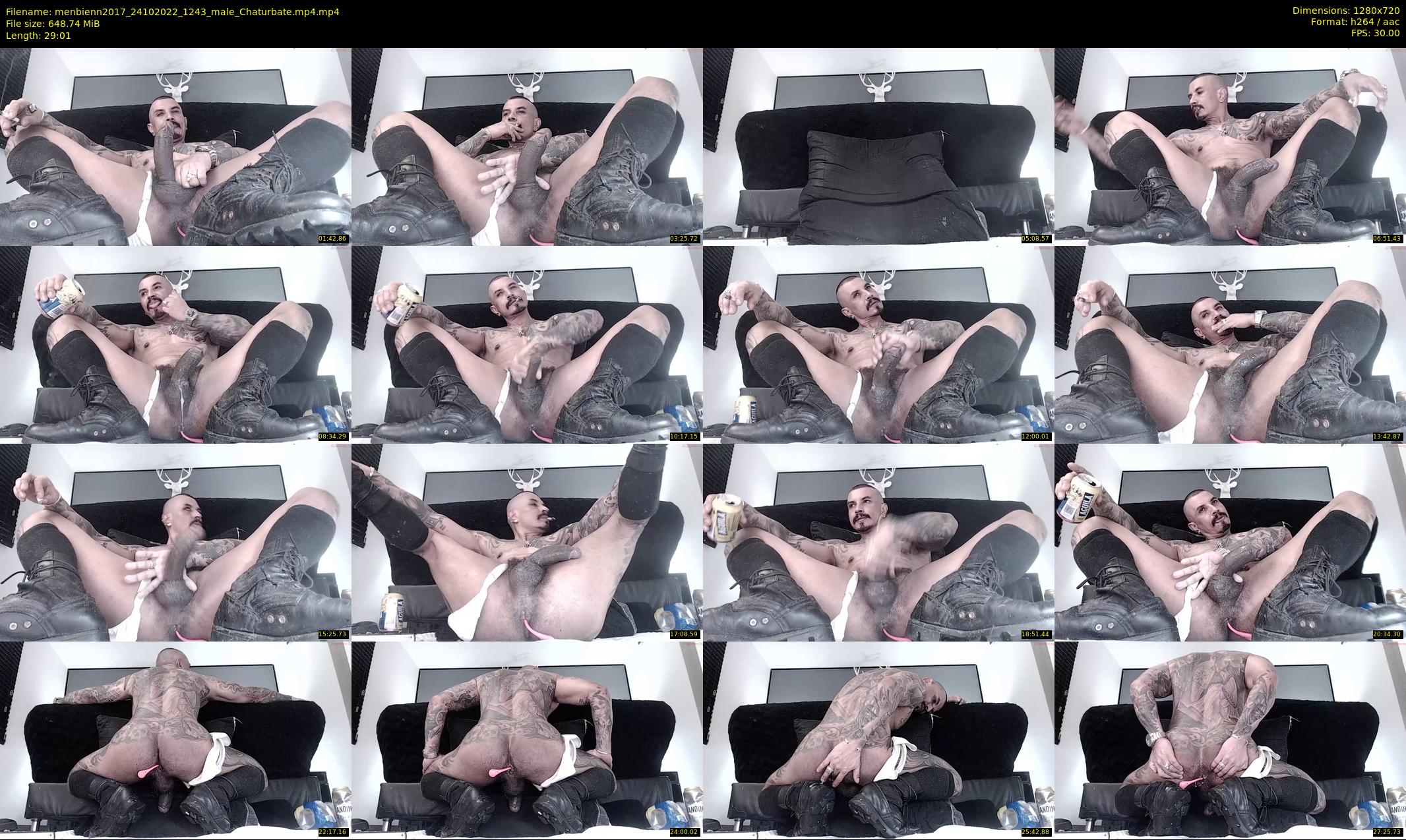 menbienn2017 — 30 minute Chaturbate male cam show recording, 720p, Oct 24, 2022