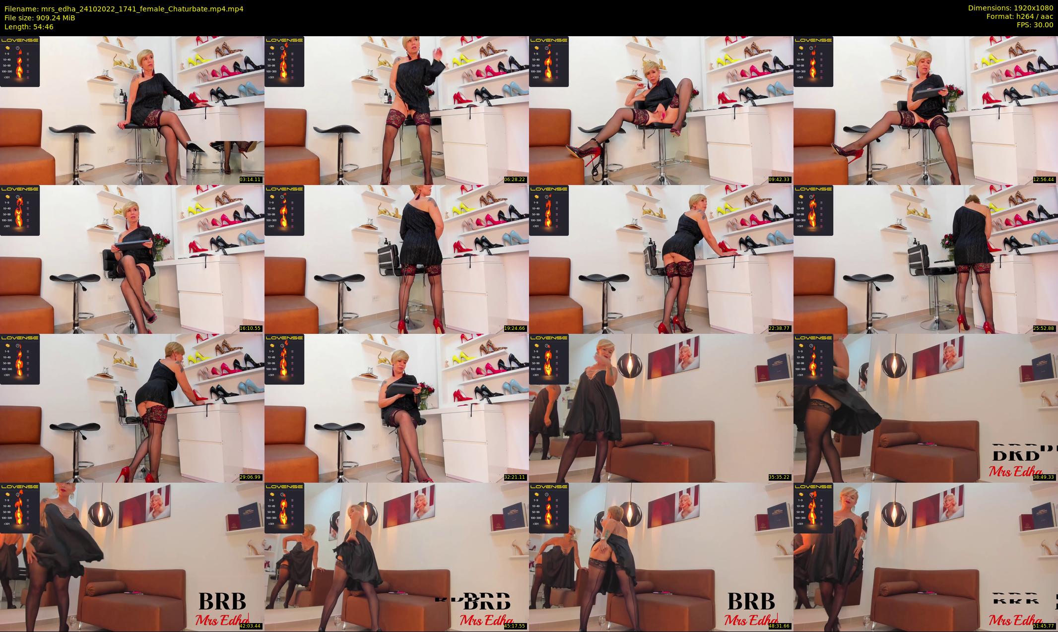 mrs_edha — 55 minute Chaturbate female cam show recording, 1080p, Oct 24, 2022
