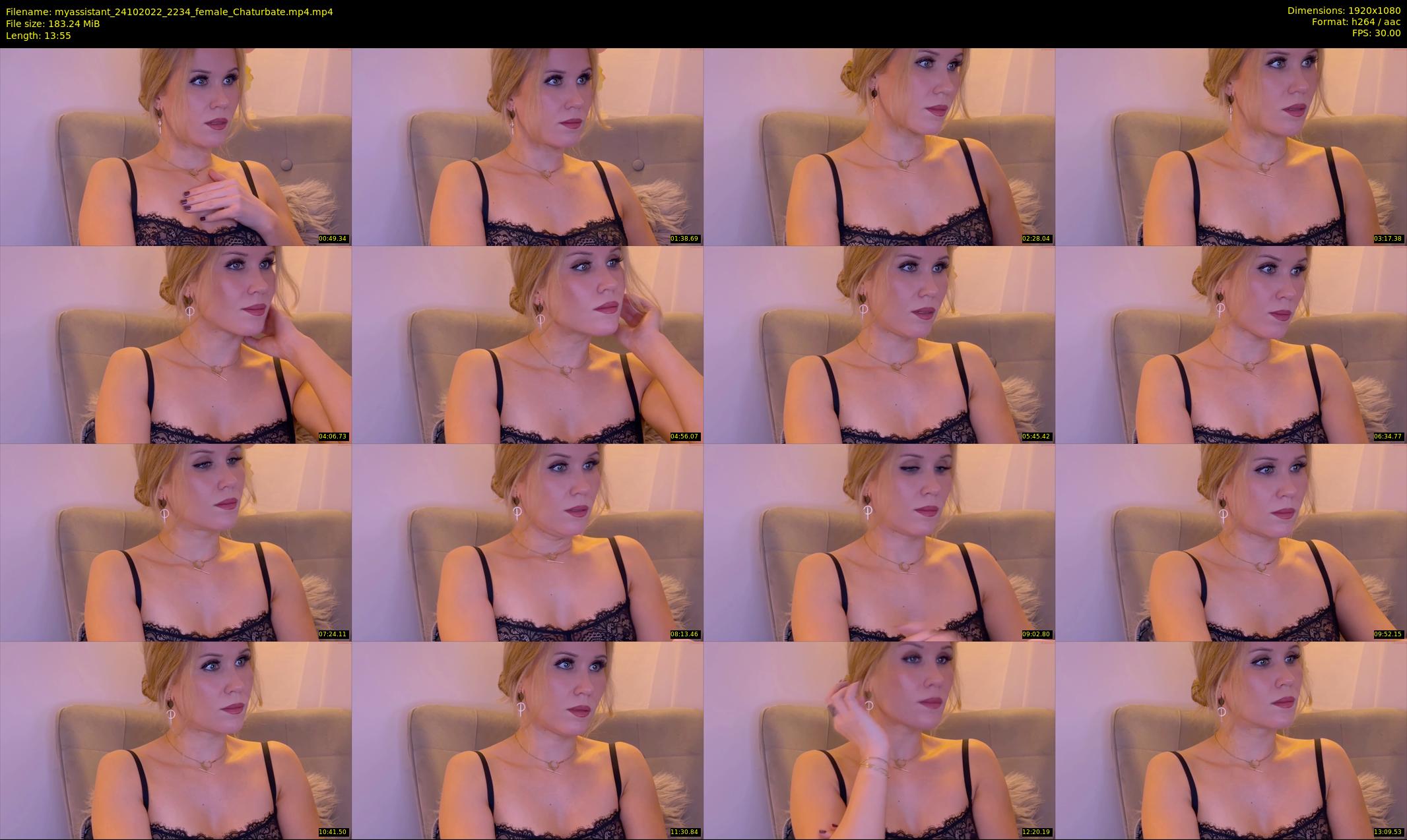 myassistant — 14 minute Chaturbate female cam show recording, 1080p, Oct 24, 2022