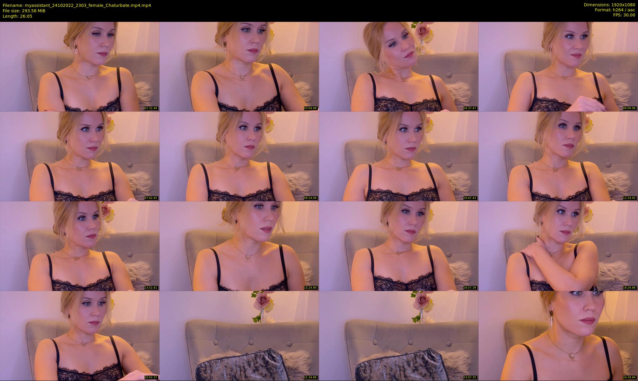 myassistant — 27 minute Chaturbate female cam show recording, 1080p, Oct 24, 2022