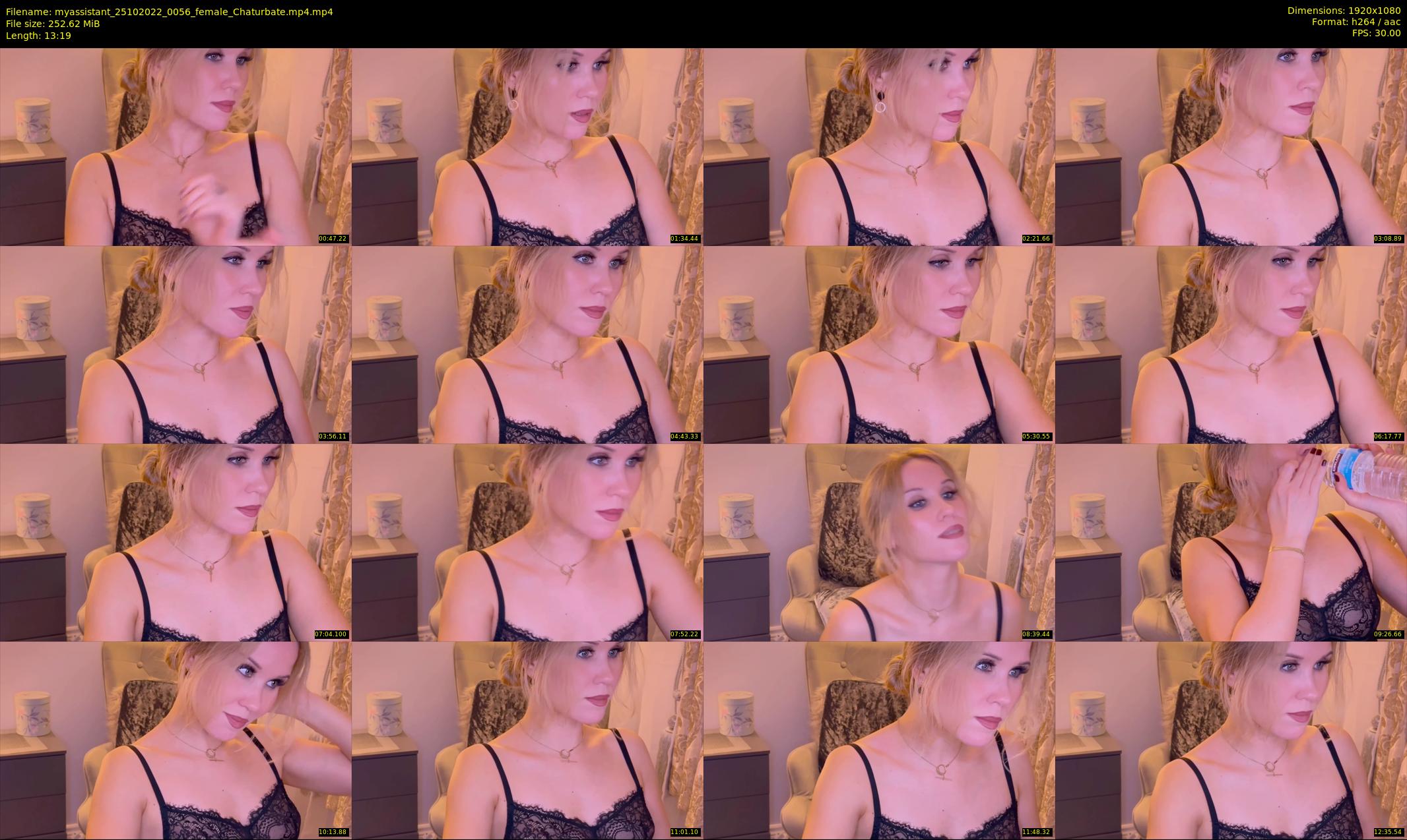 myassistant — 14 minute Chaturbate female cam show recording, 1080p, Oct 25, 2022