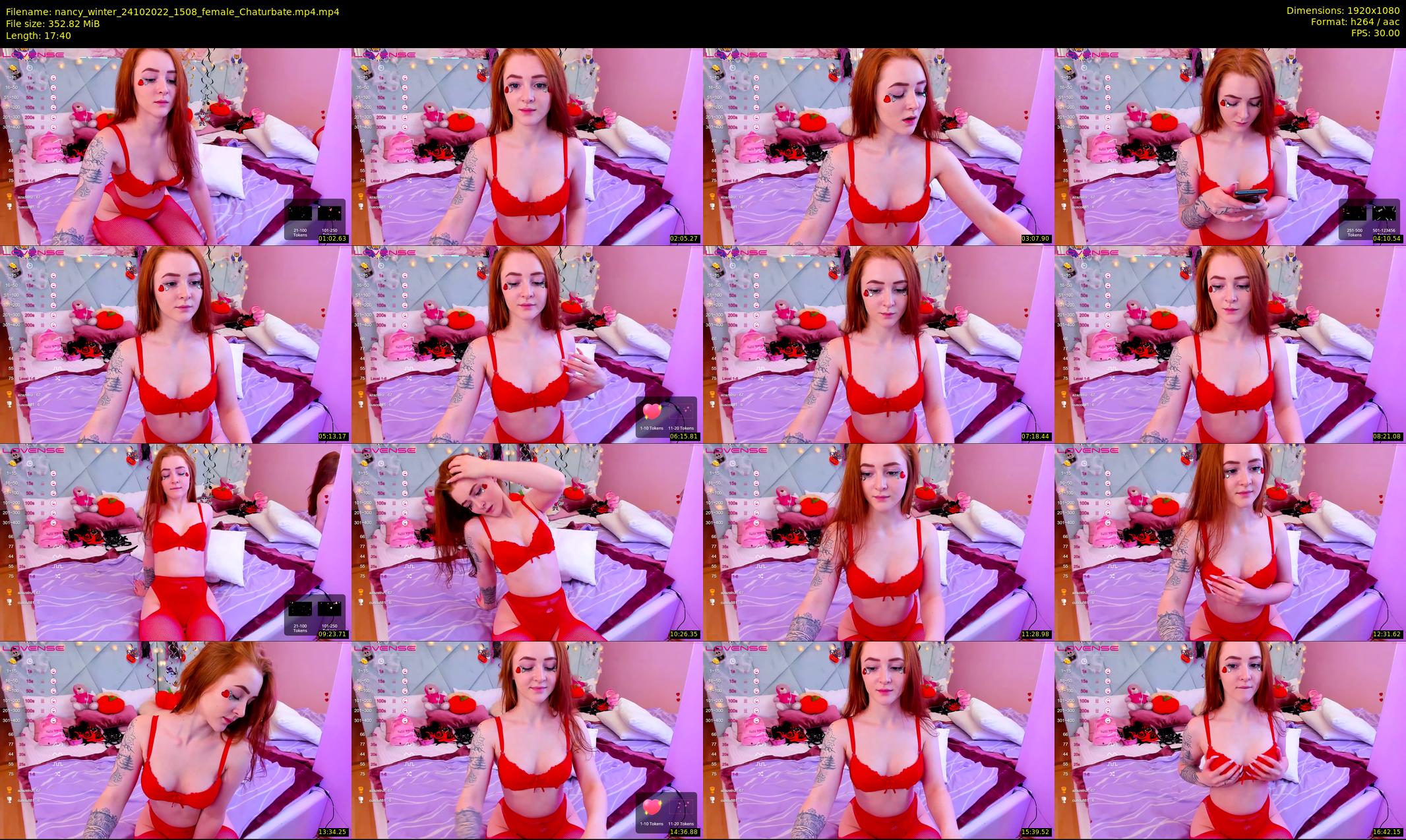 nancy_winter — 18 minute Chaturbate female cam show recording, 1080p, Oct 24, 2022