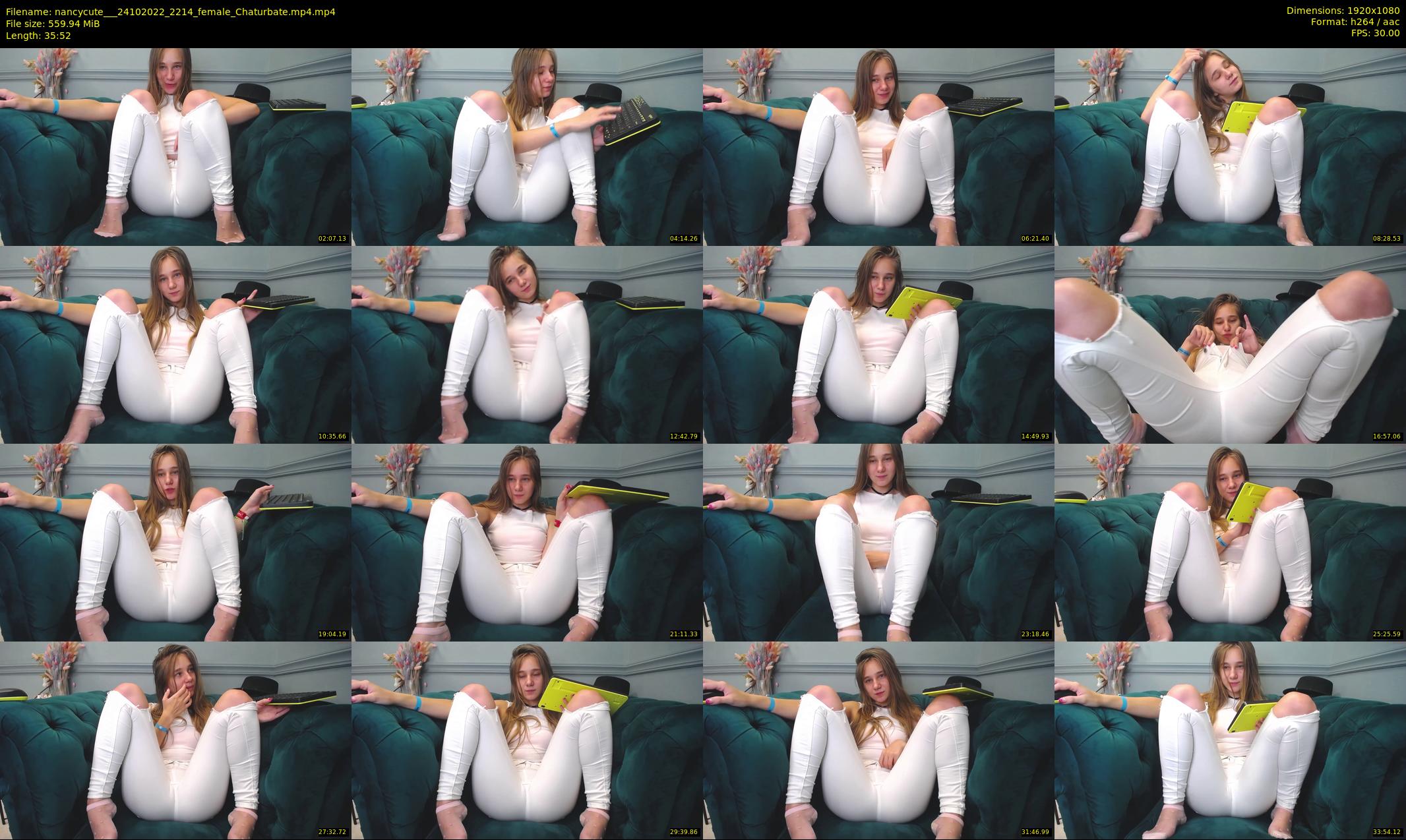 nancycute__ — 36 minute Chaturbate female cam show recording, 1080p, Oct 24, 2022