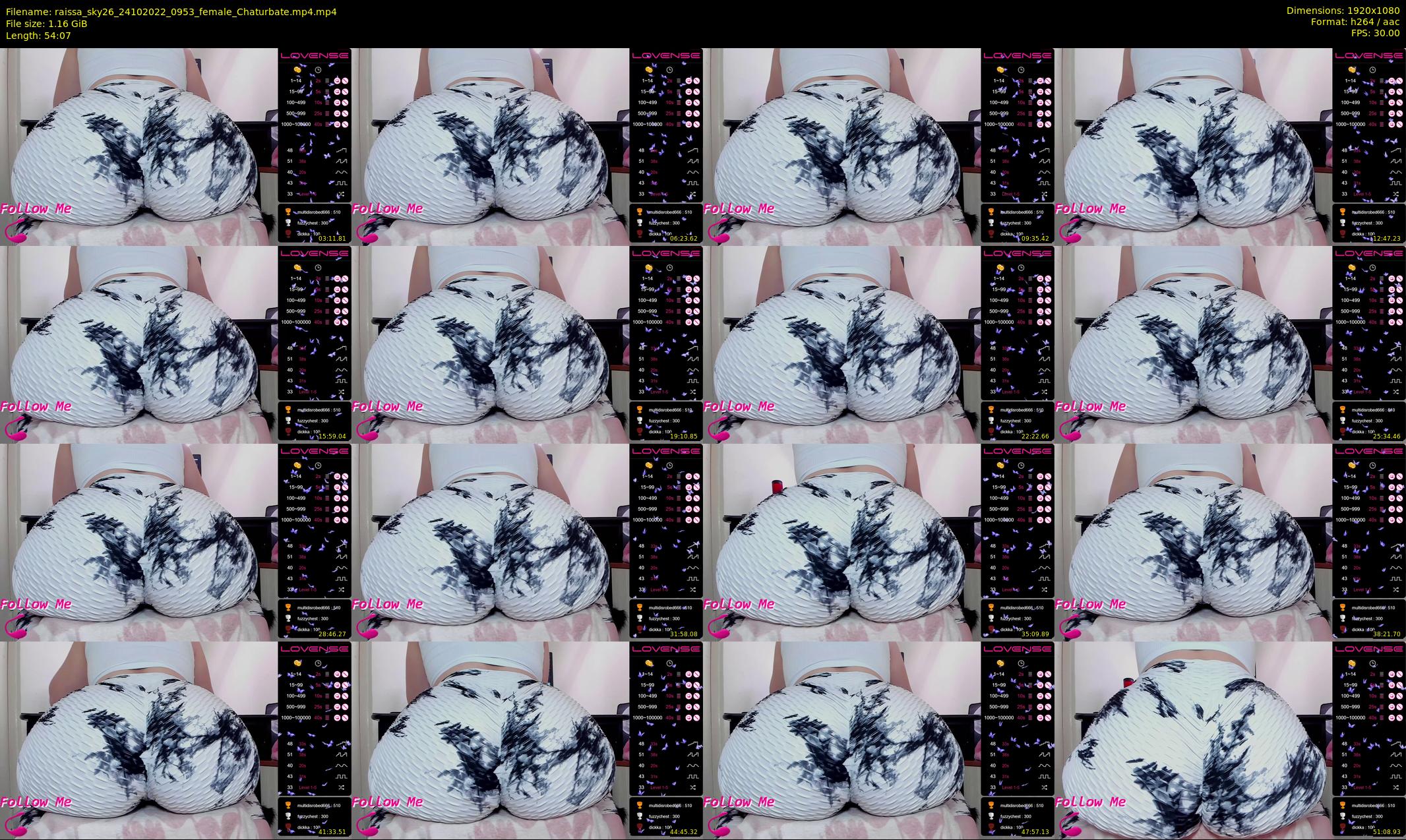 raissa_sky26 — 55 minute Chaturbate female cam show recording, 1080p, Oct 24, 2022