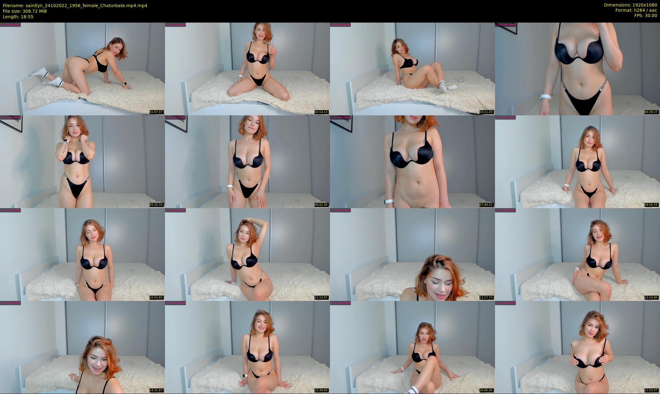 saintlyn — 19 minute Chaturbate female cam show recording, 1080p, Oct 24, 2022