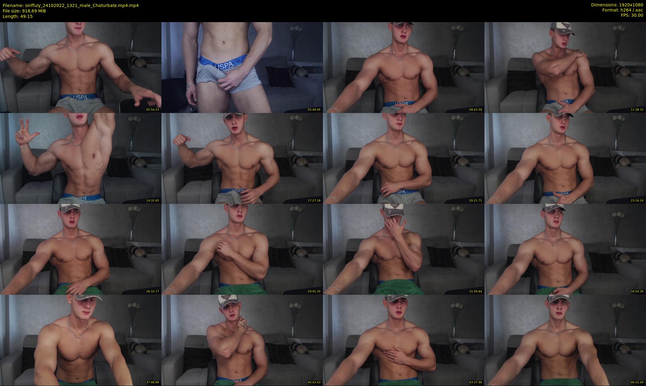sinffuly — 50 minute Chaturbate male cam show recording, 1080p, Oct 24, 2022