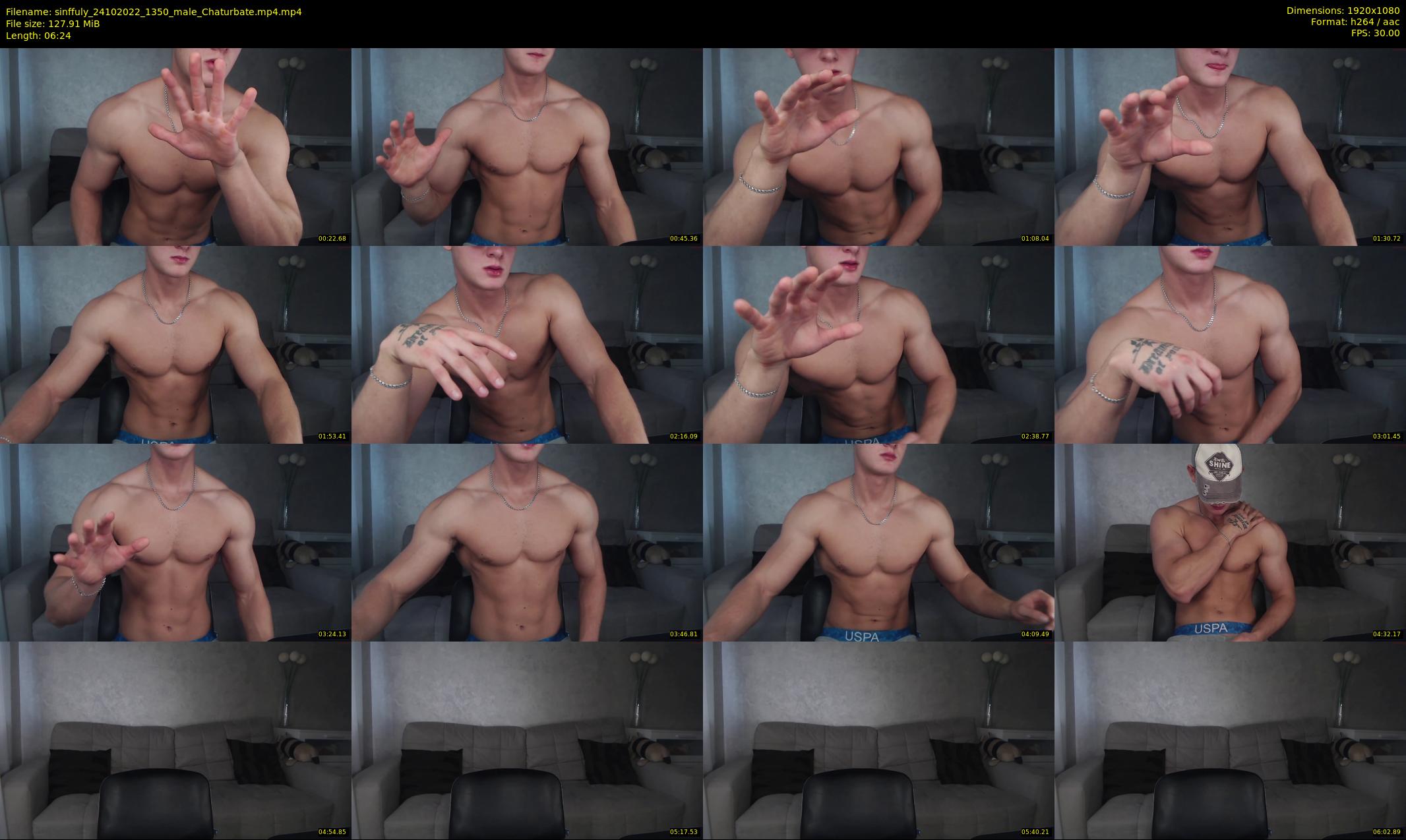 sinffuly — 7 minute Chaturbate male cam show recording, 1080p, Oct 24, 2022