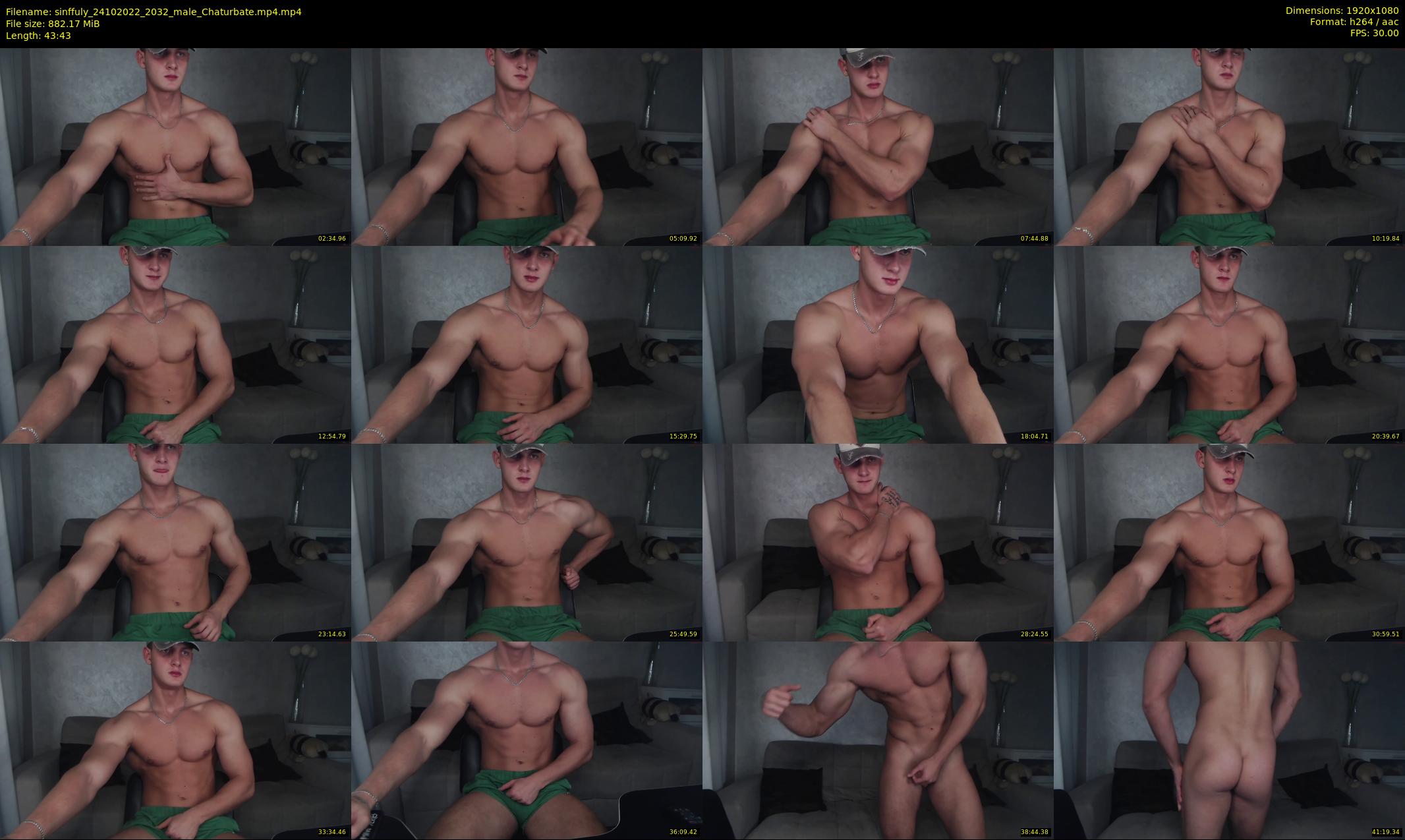 sinffuly — 44 minute Chaturbate male cam show recording, 1080p, Oct 24, 2022