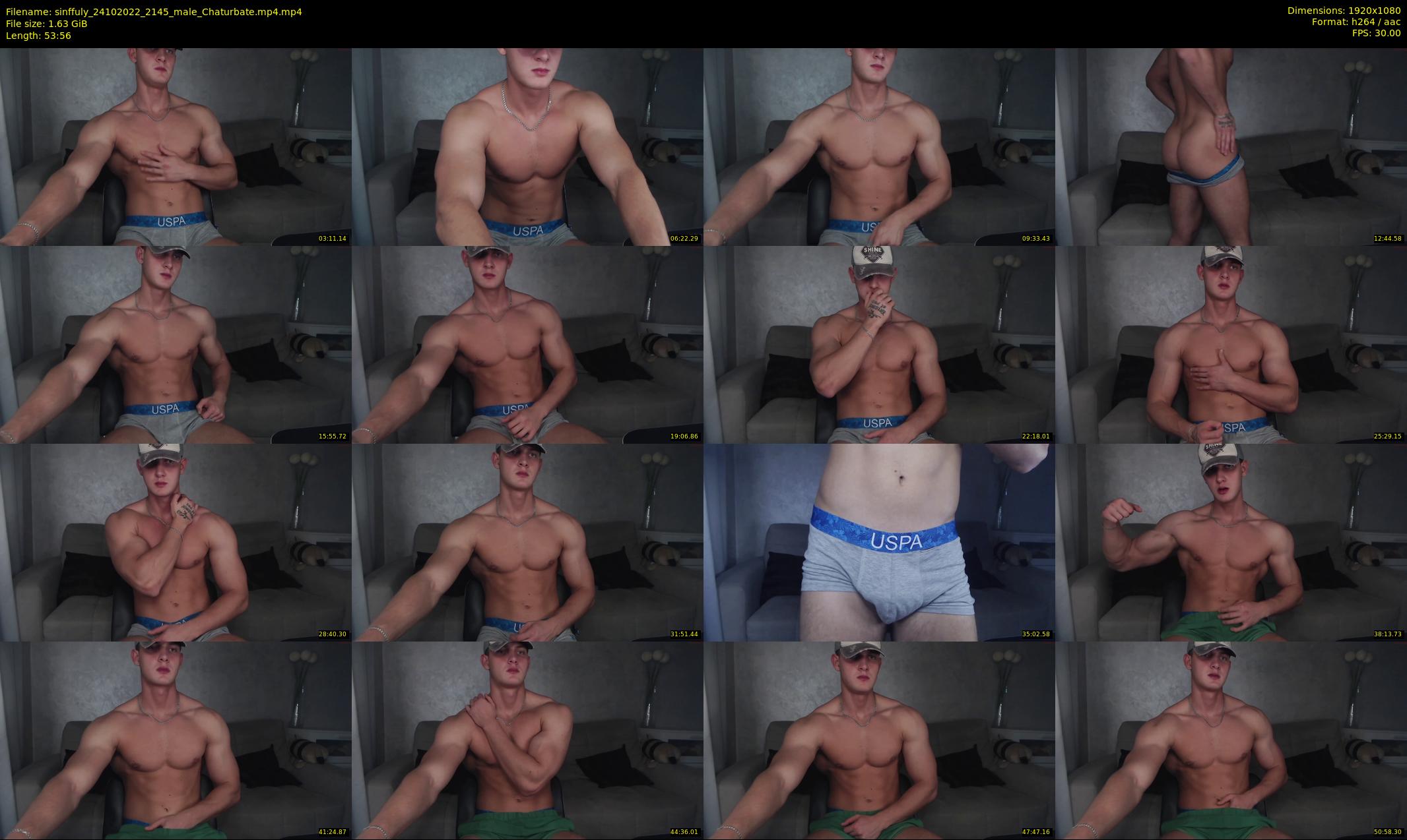 sinffuly — 54 minute Chaturbate male cam show recording, 1080p, Oct 24, 2022