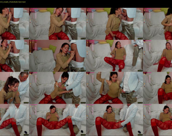 smilinglove — 56 minute Chaturbate couple cam show recording, 1080p, Oct 25, 2022